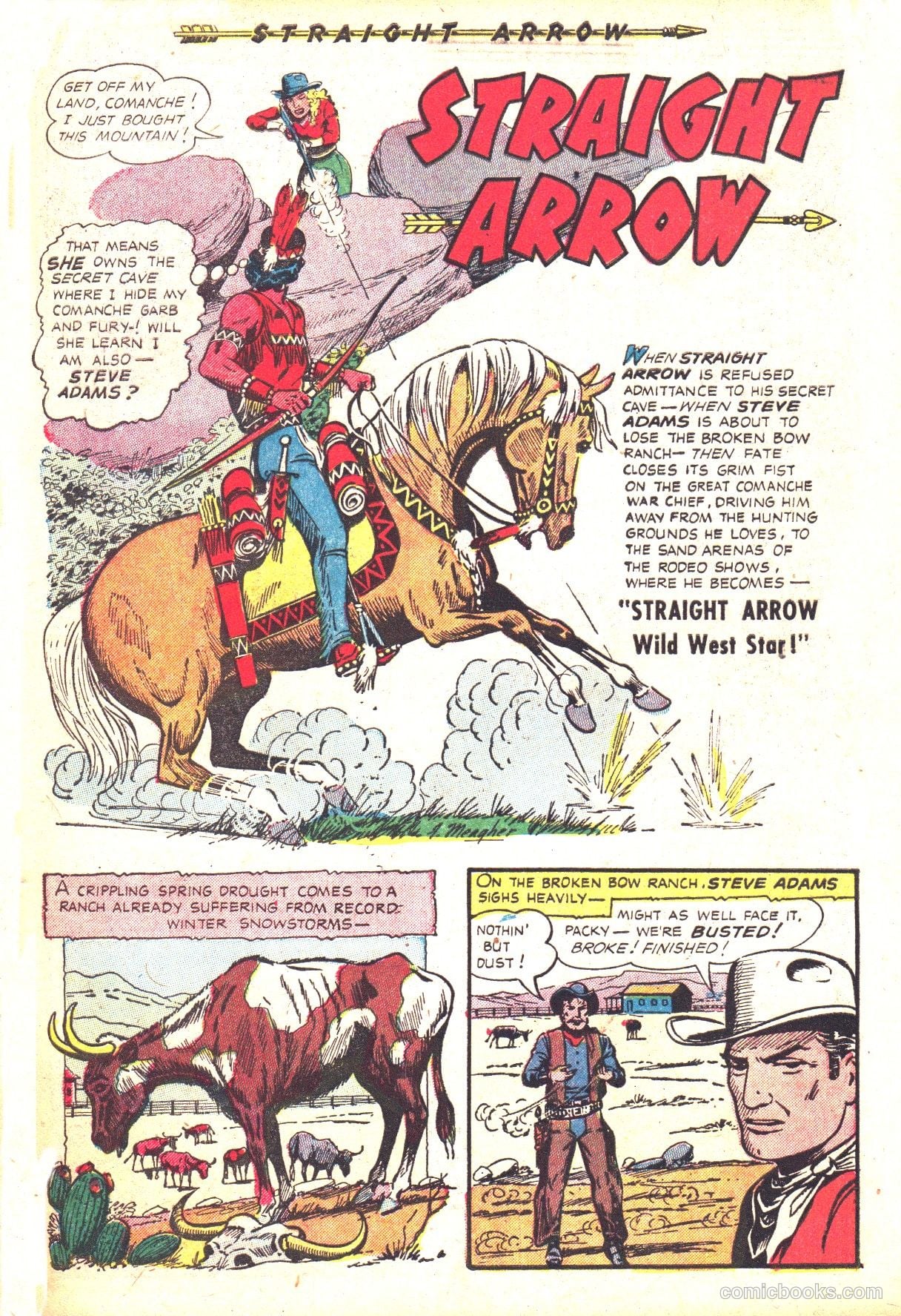 Straight Arrow #34 (1954) — page 27 of 36