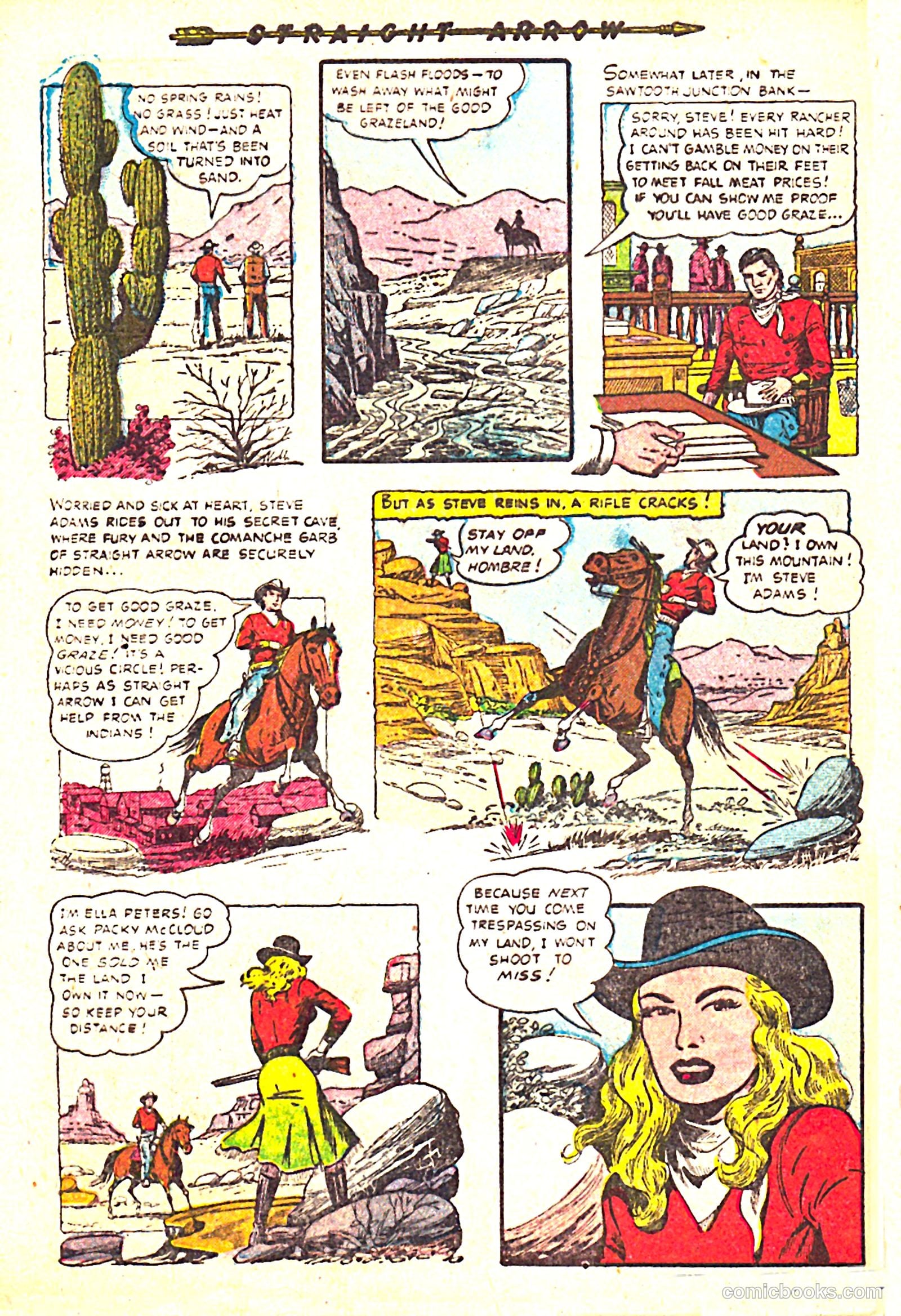Straight Arrow #34 (1954) — page 28 of 36