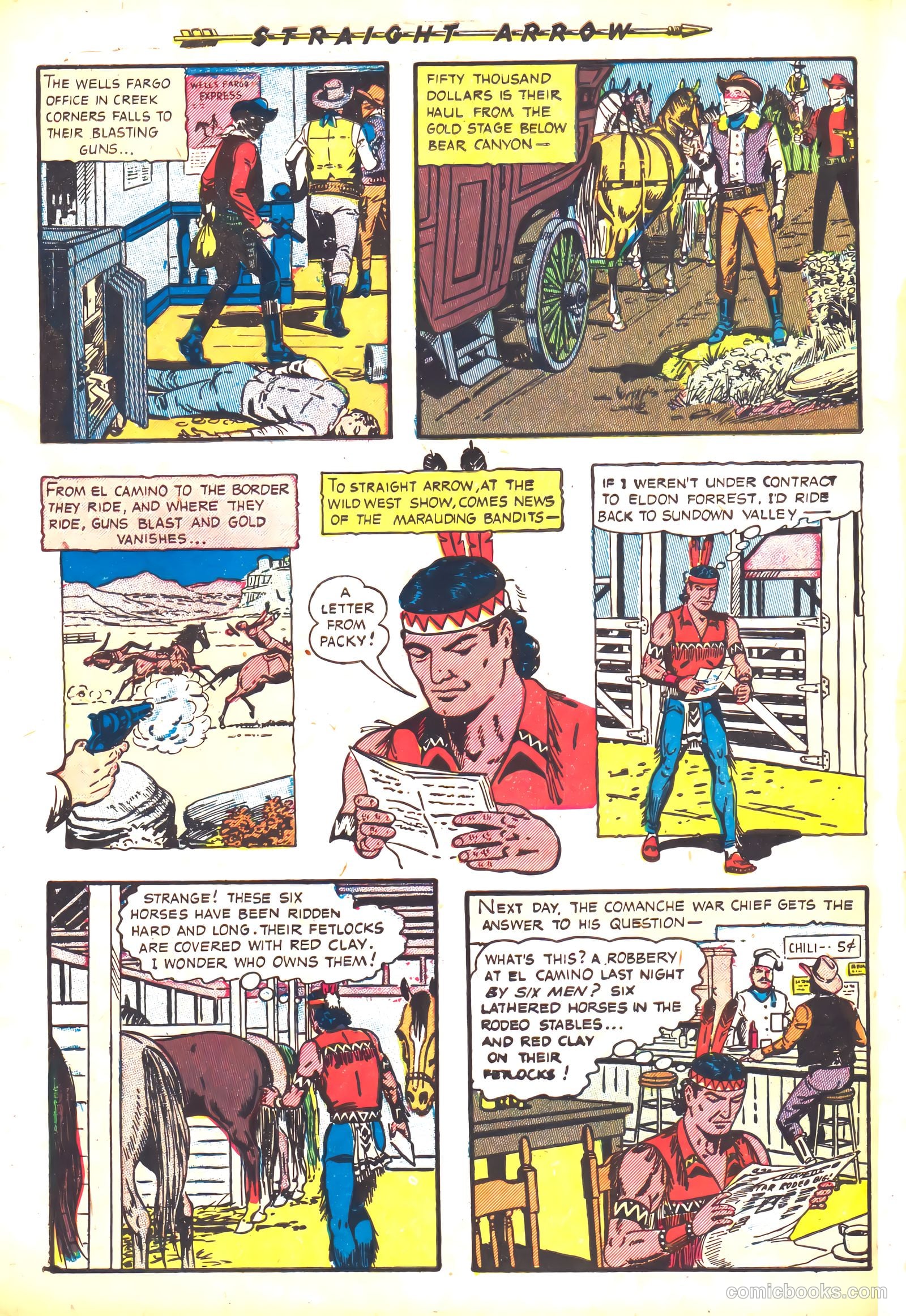 Straight Arrow #34 (1954) — page 30 of 36