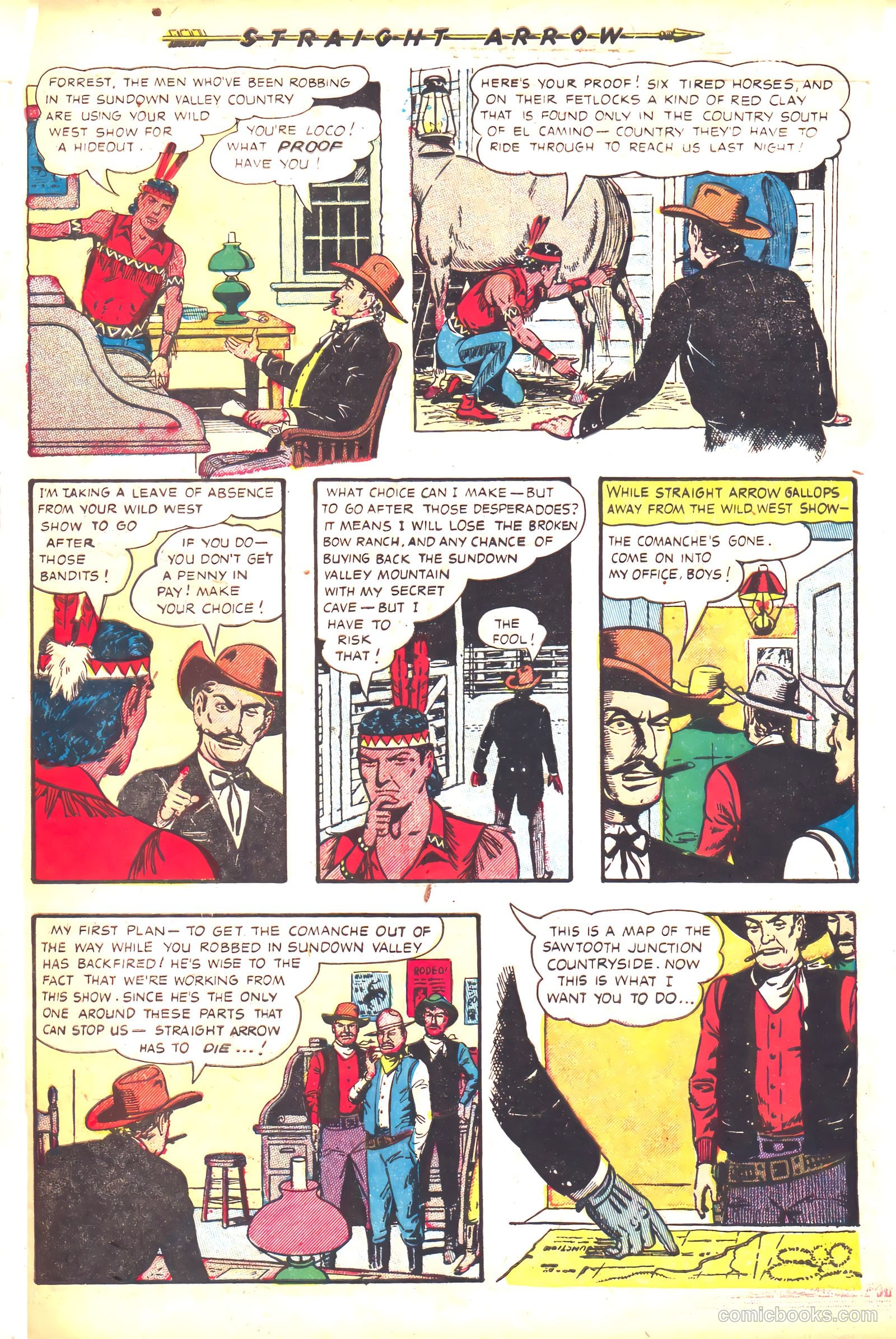 Straight Arrow #34 (1954) — page 31 of 36
