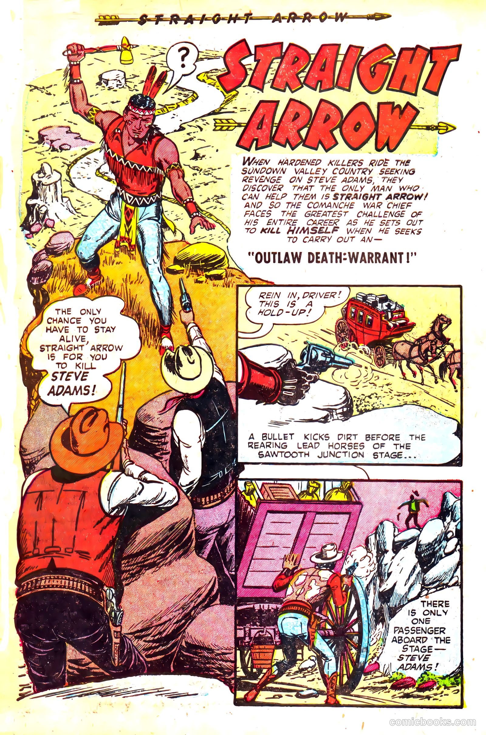 Straight Arrow #35 (1954) — page 3 of 36