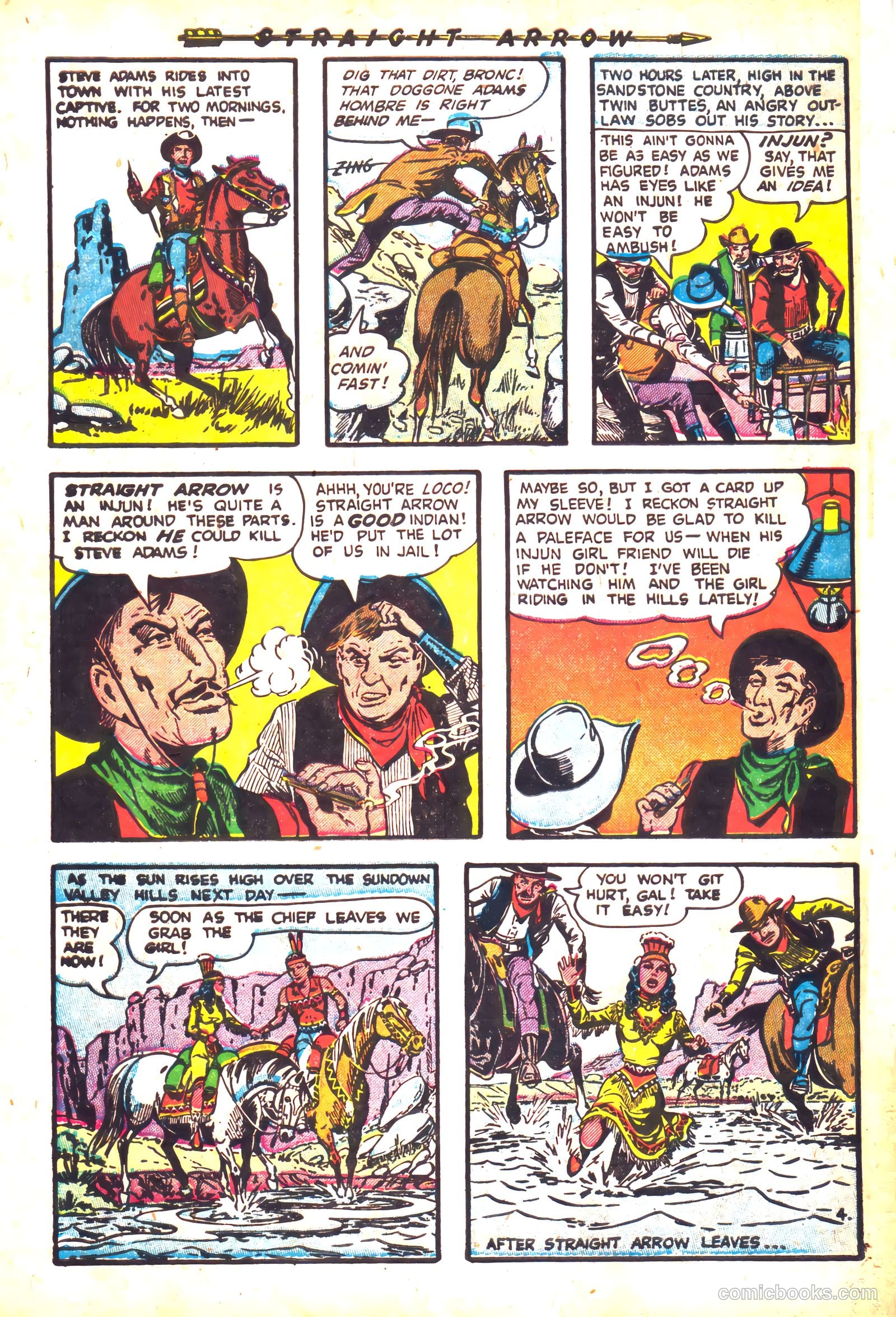 Straight Arrow #35 (1954) — page 6 of 36