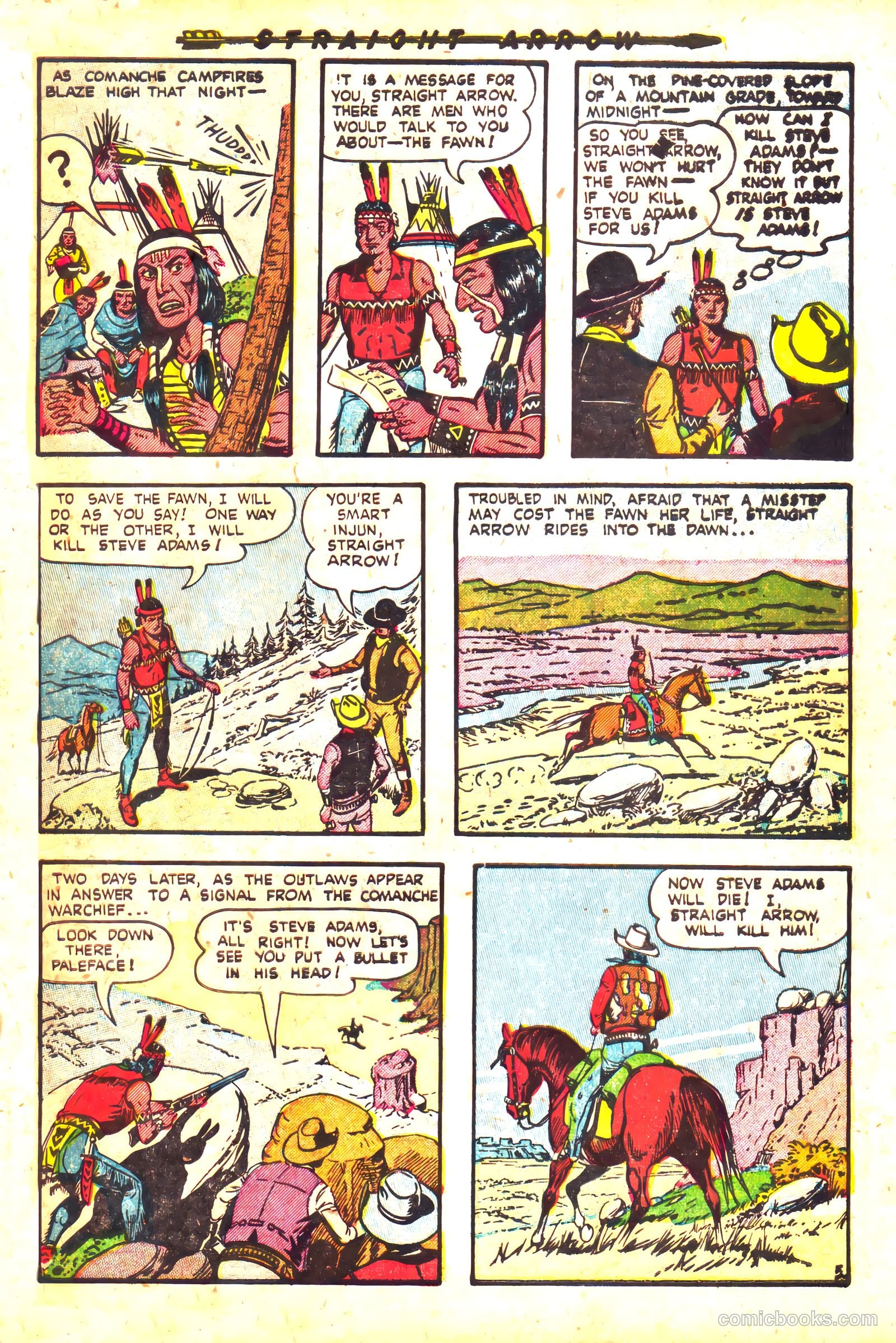 Straight Arrow #35 (1954) — page 7 of 36