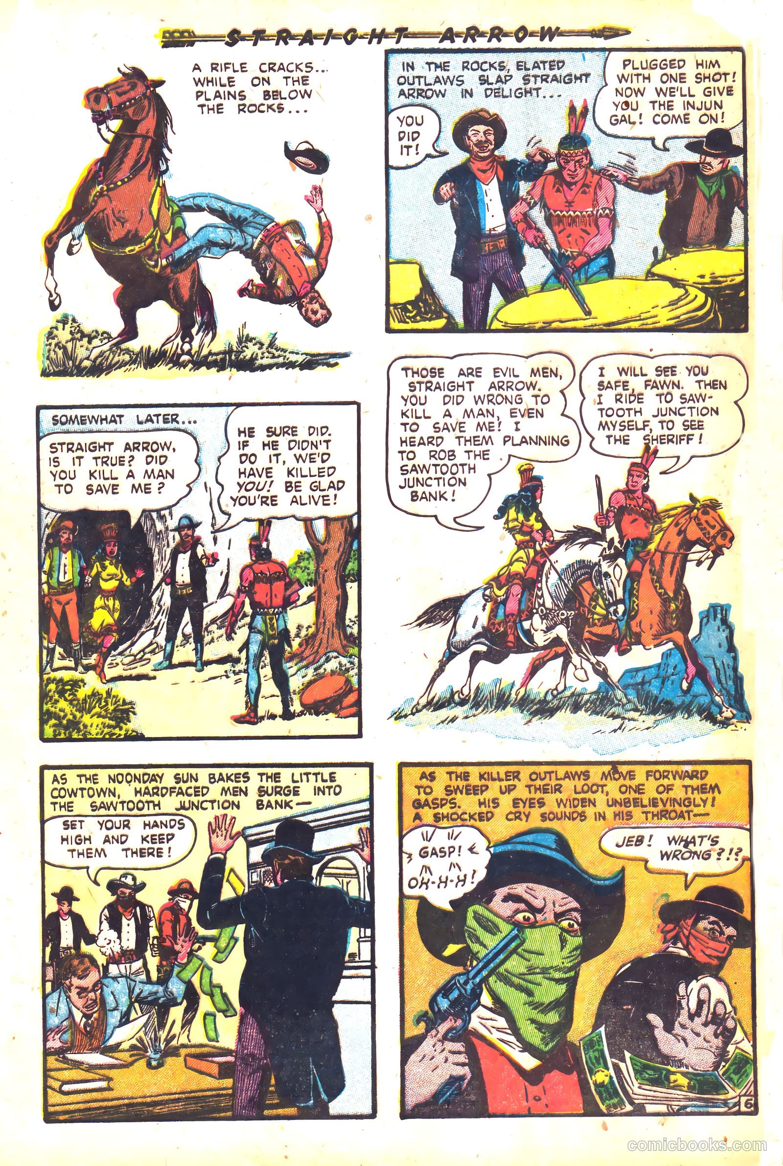 Straight Arrow #35 (1954) — page 8 of 36