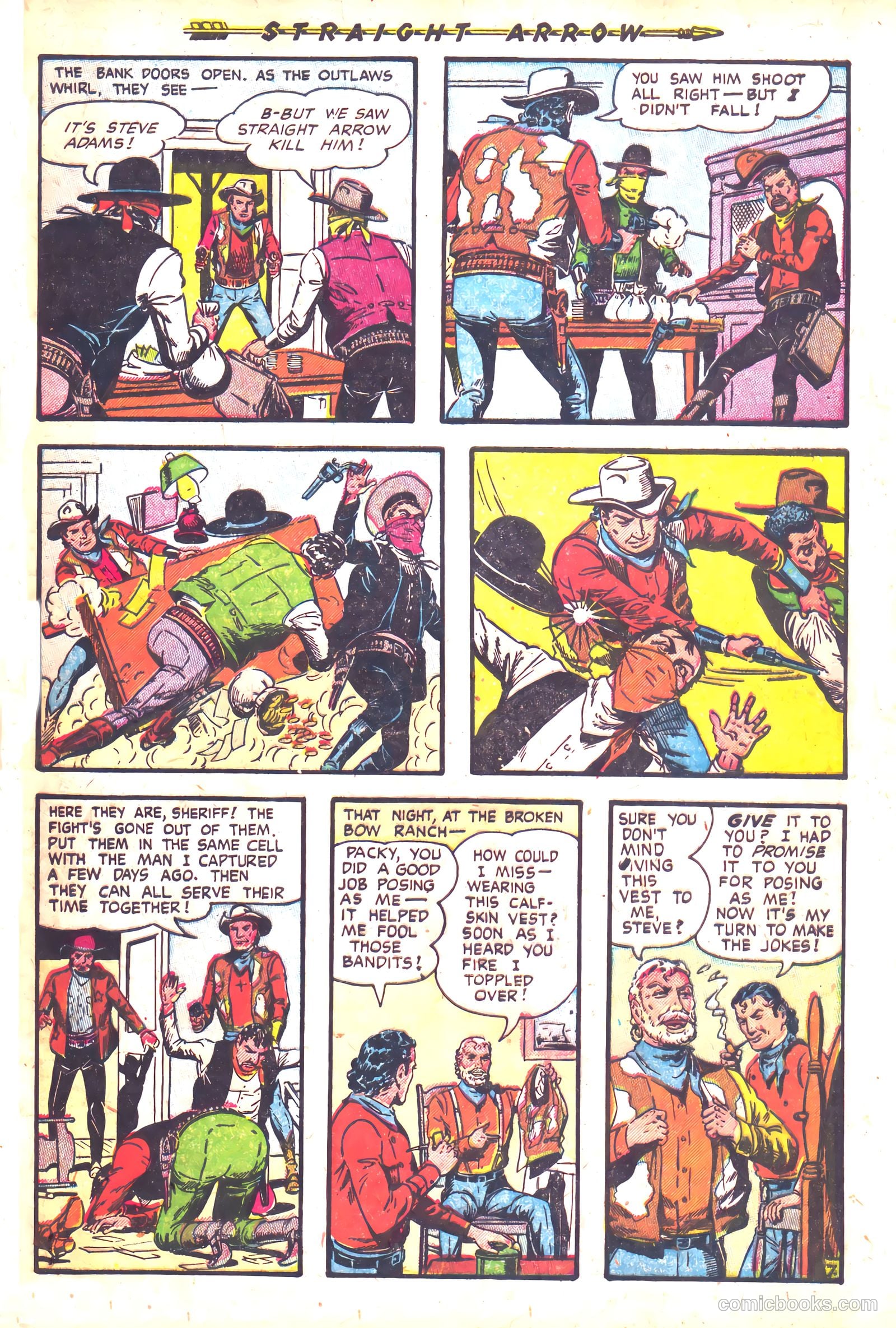 Straight Arrow #35 (1954) — page 9 of 36
