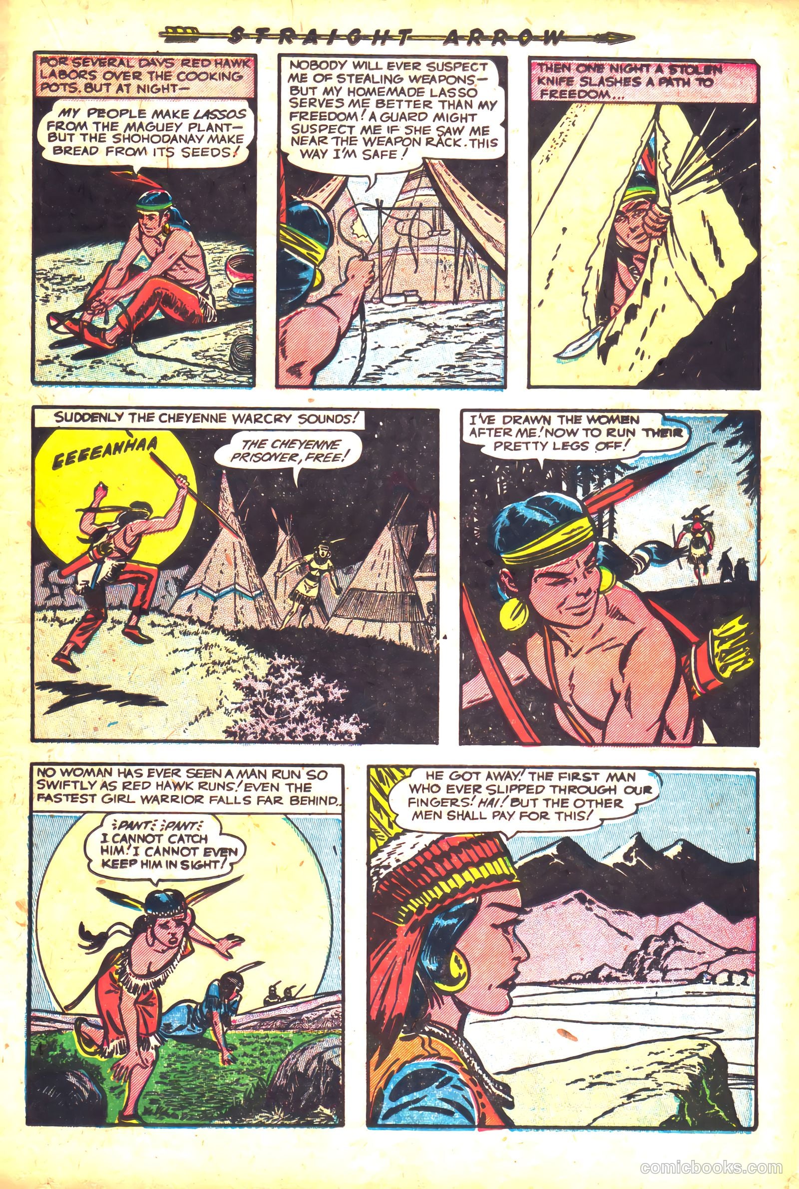 Straight Arrow #35 (1954) — page 15 of 36