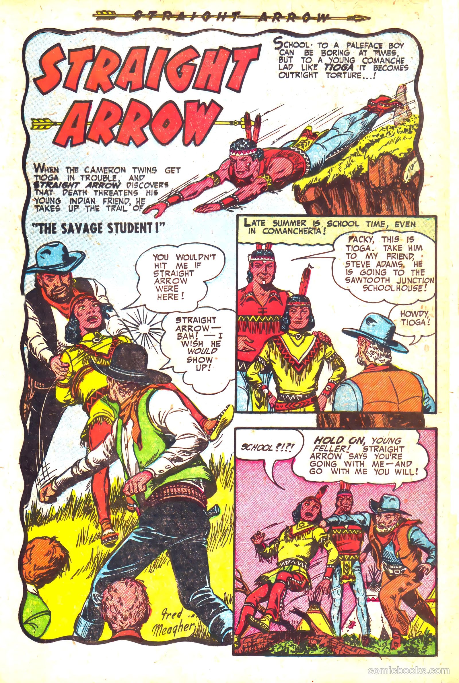 Straight Arrow #35 (1954) — page 18 of 36
