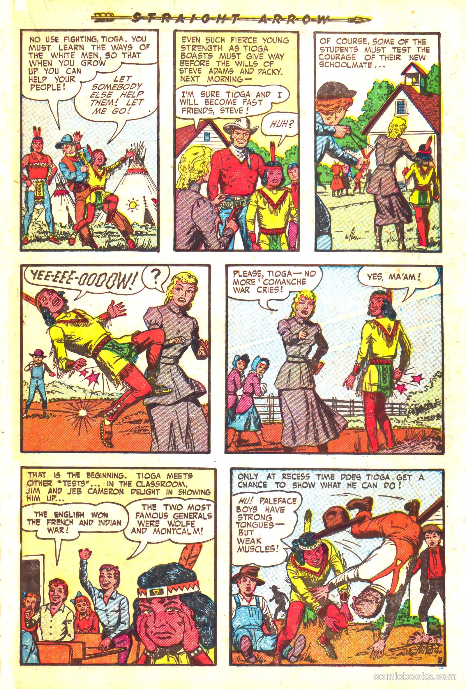 Straight Arrow #35 (1954) — page 19 of 36