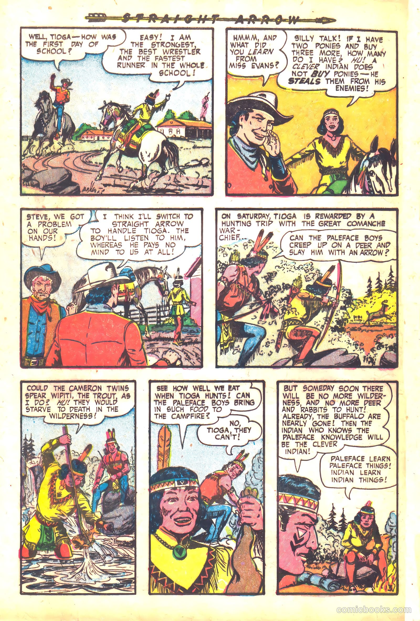 Straight Arrow #35 (1954) — page 20 of 36