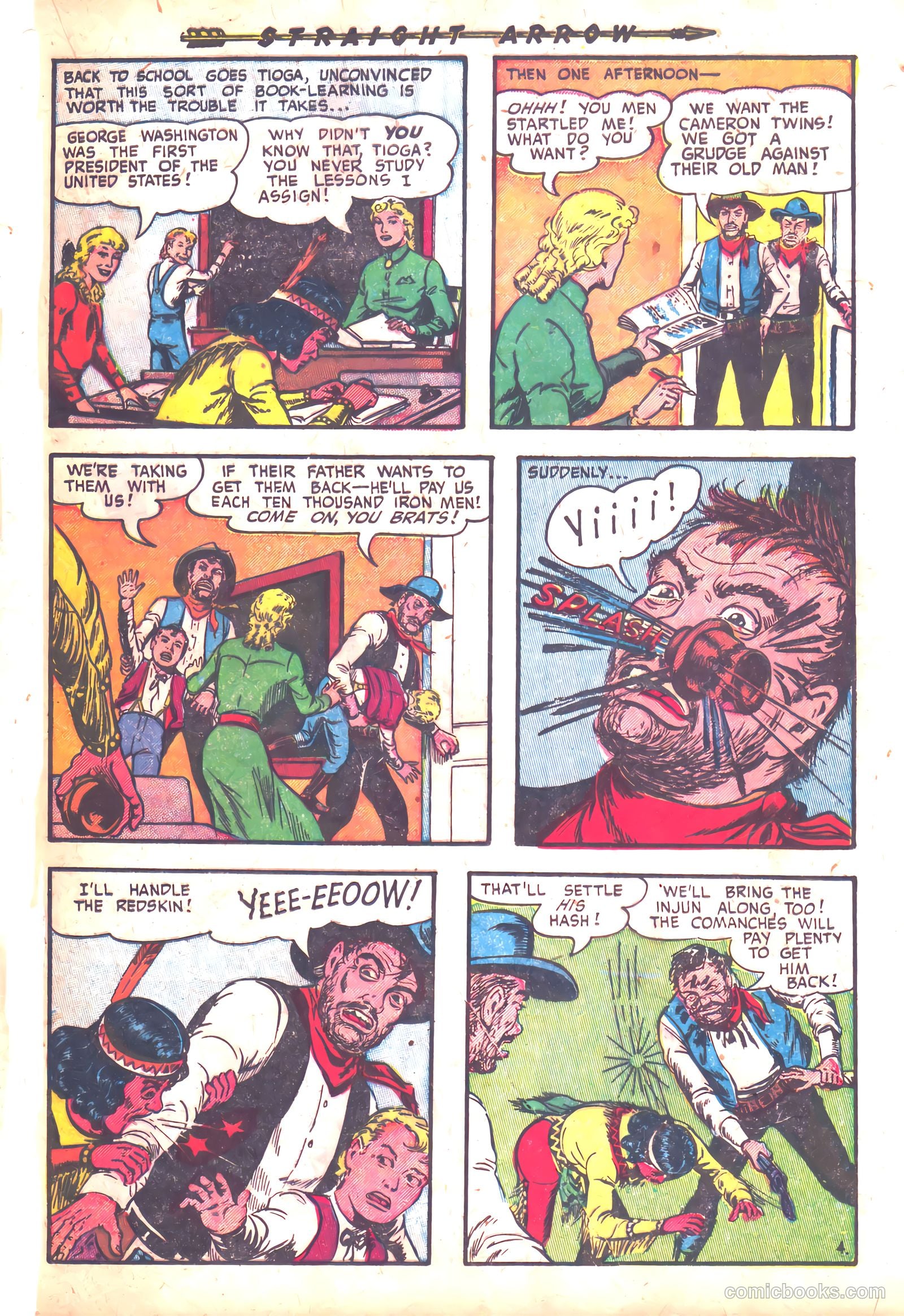 Straight Arrow #35 (1954) — page 21 of 36