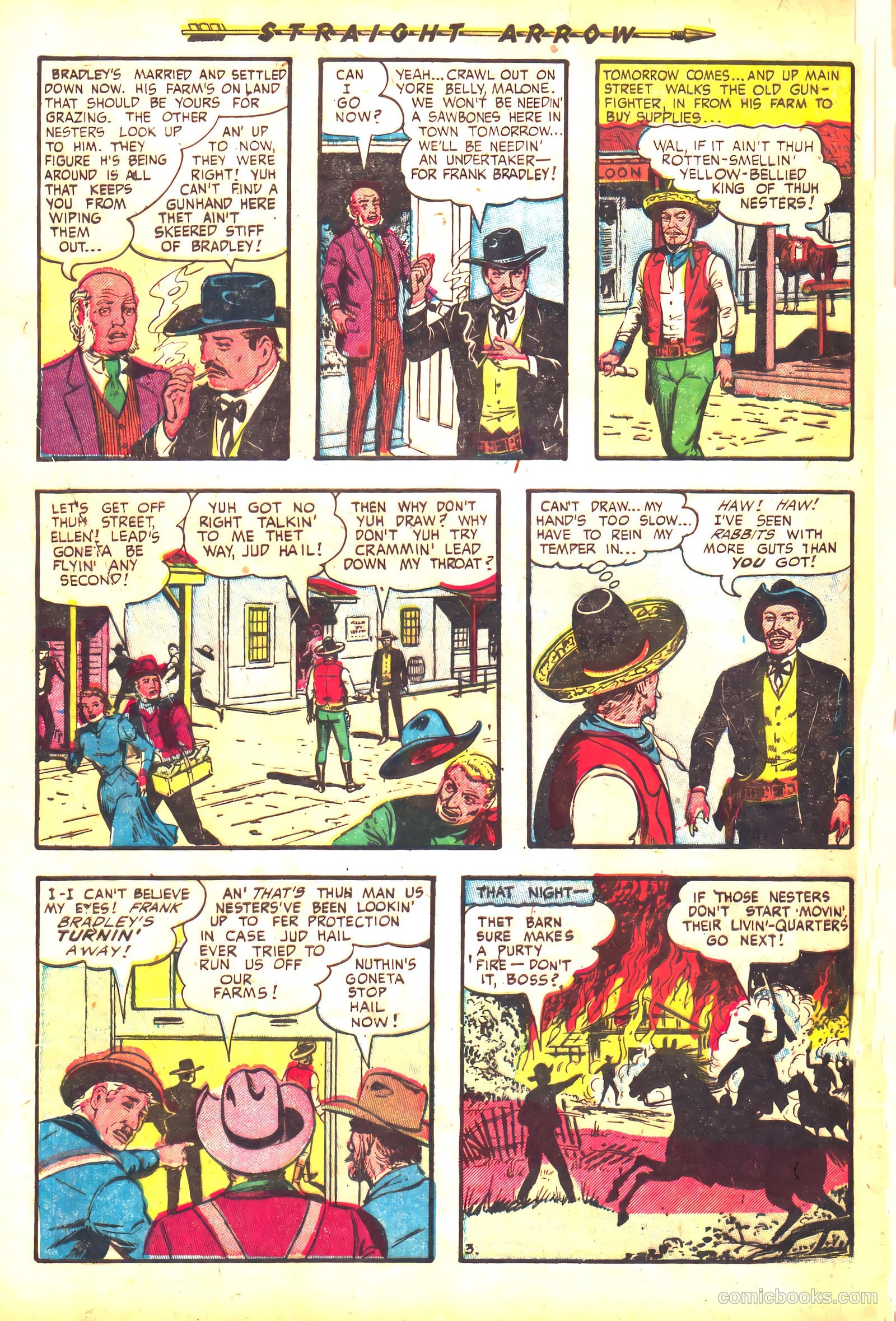 Straight Arrow #35 (1954) — page 28 of 36