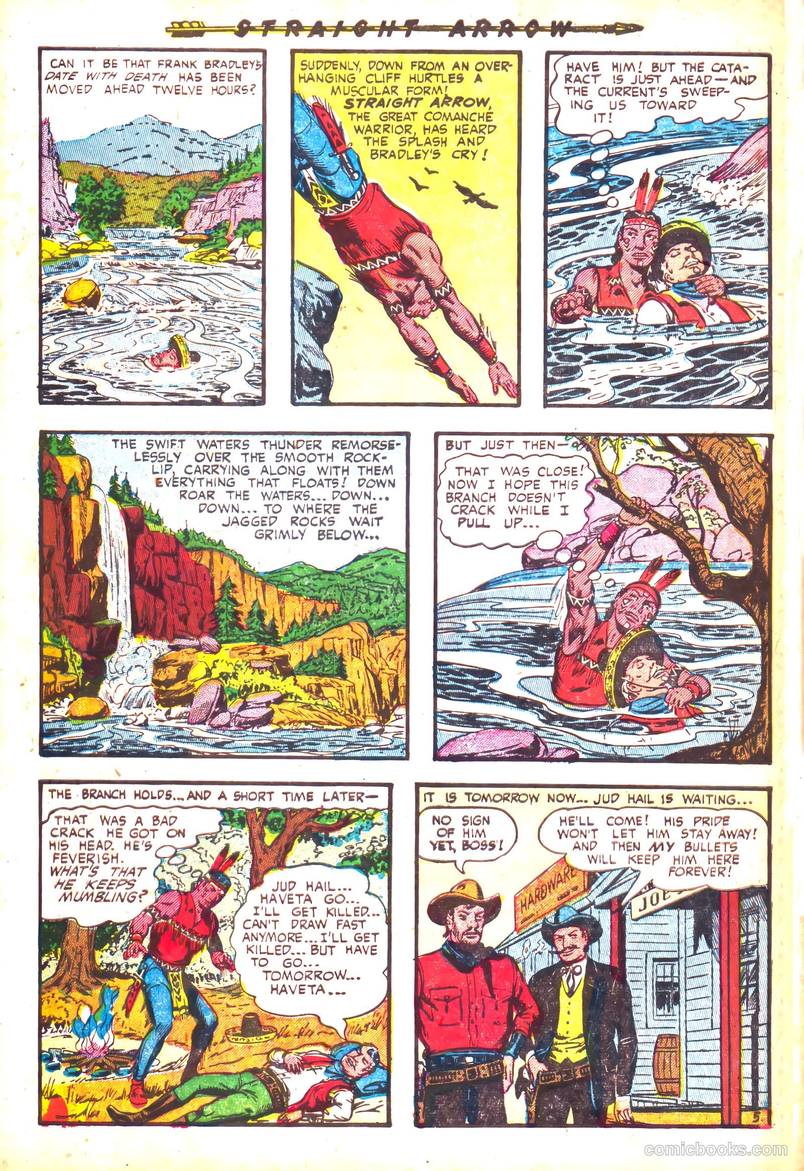 Straight Arrow #35 (1954) — page 30 of 36