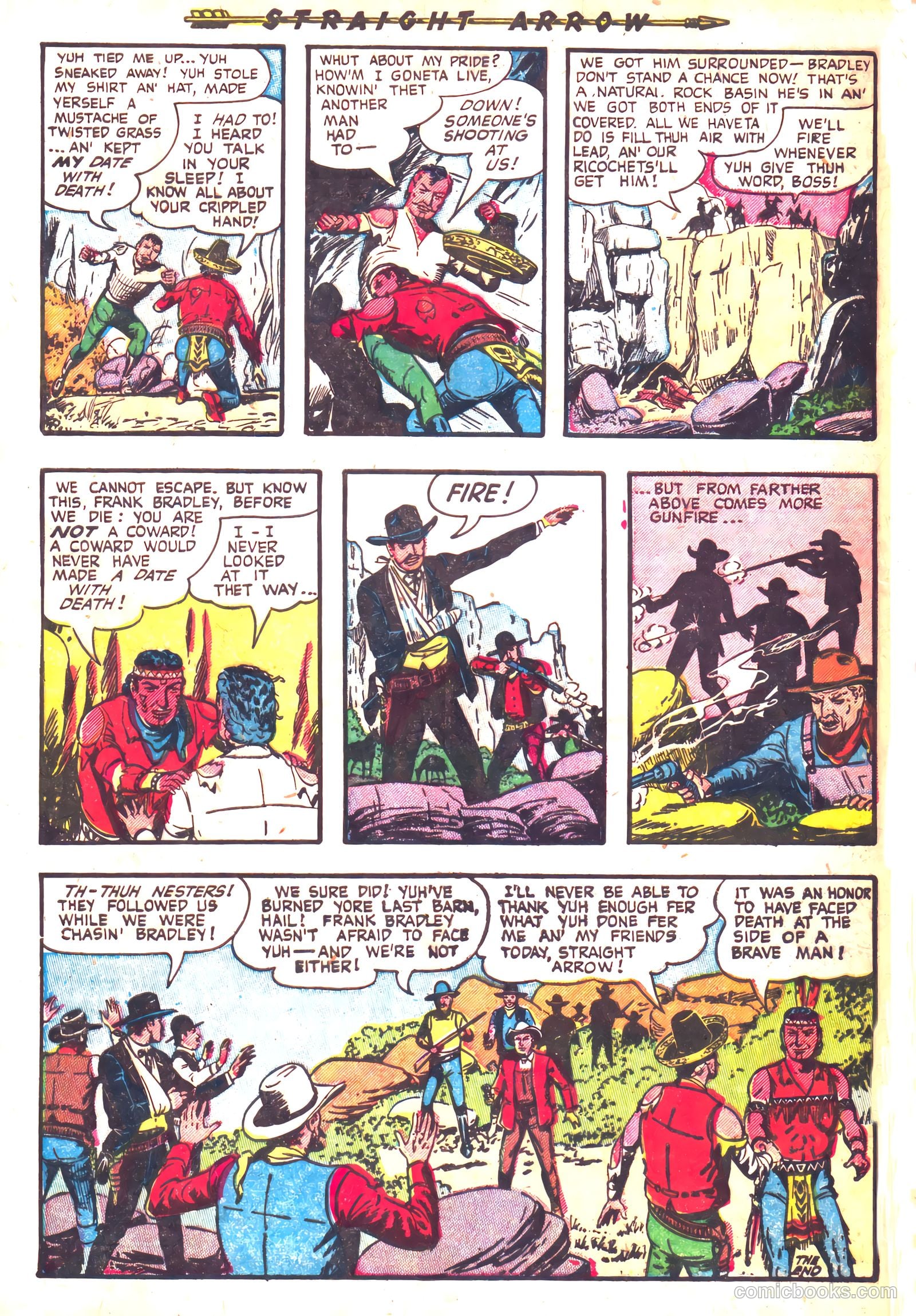 Straight Arrow #35 (1954) — page 32 of 36