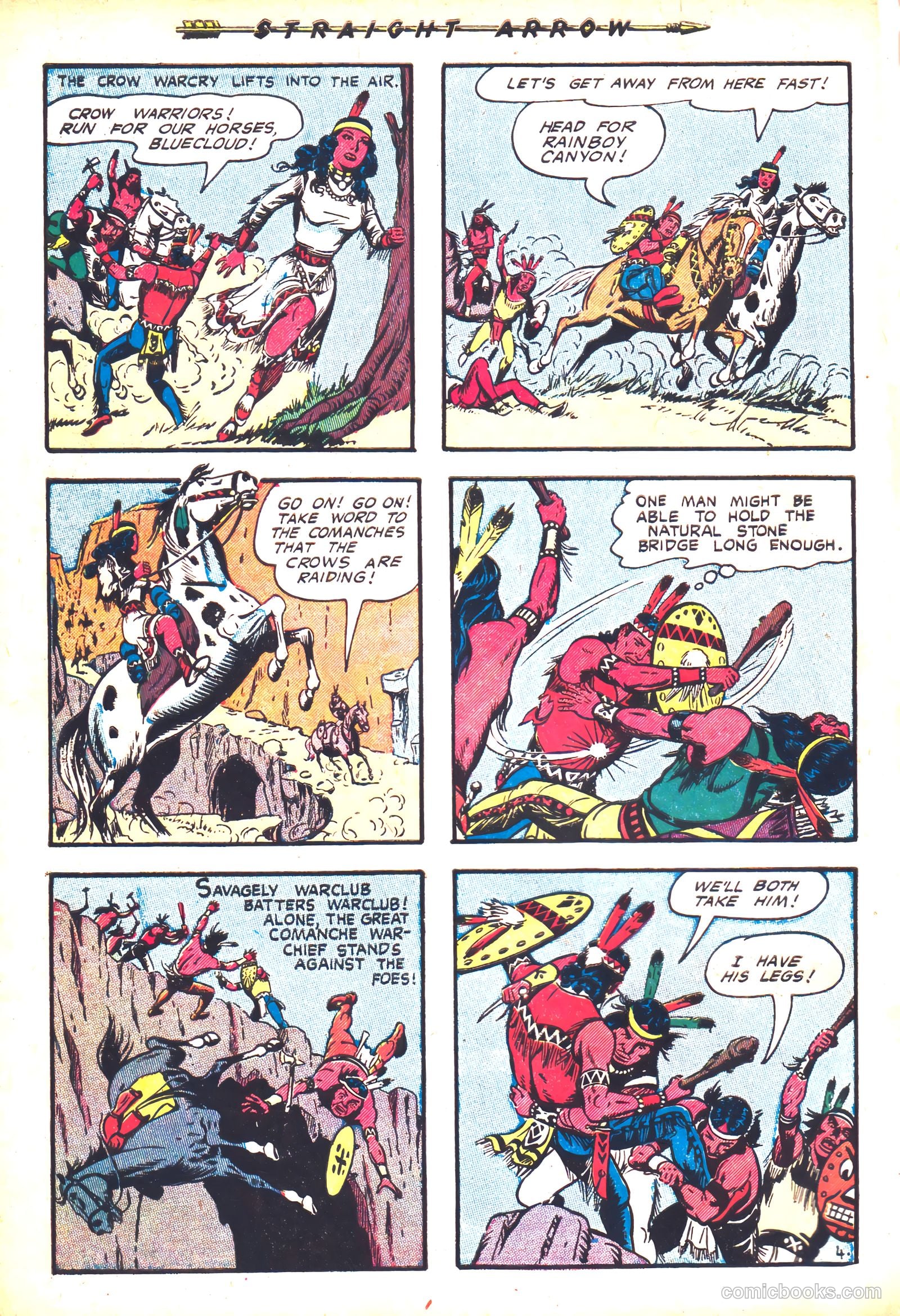 Straight Arrow #36 (1954) — page 6 of 36