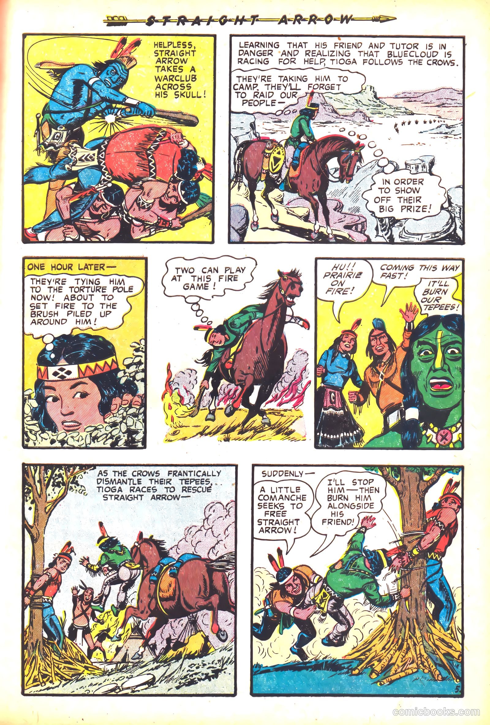 Straight Arrow #36 (1954) — page 7 of 36
