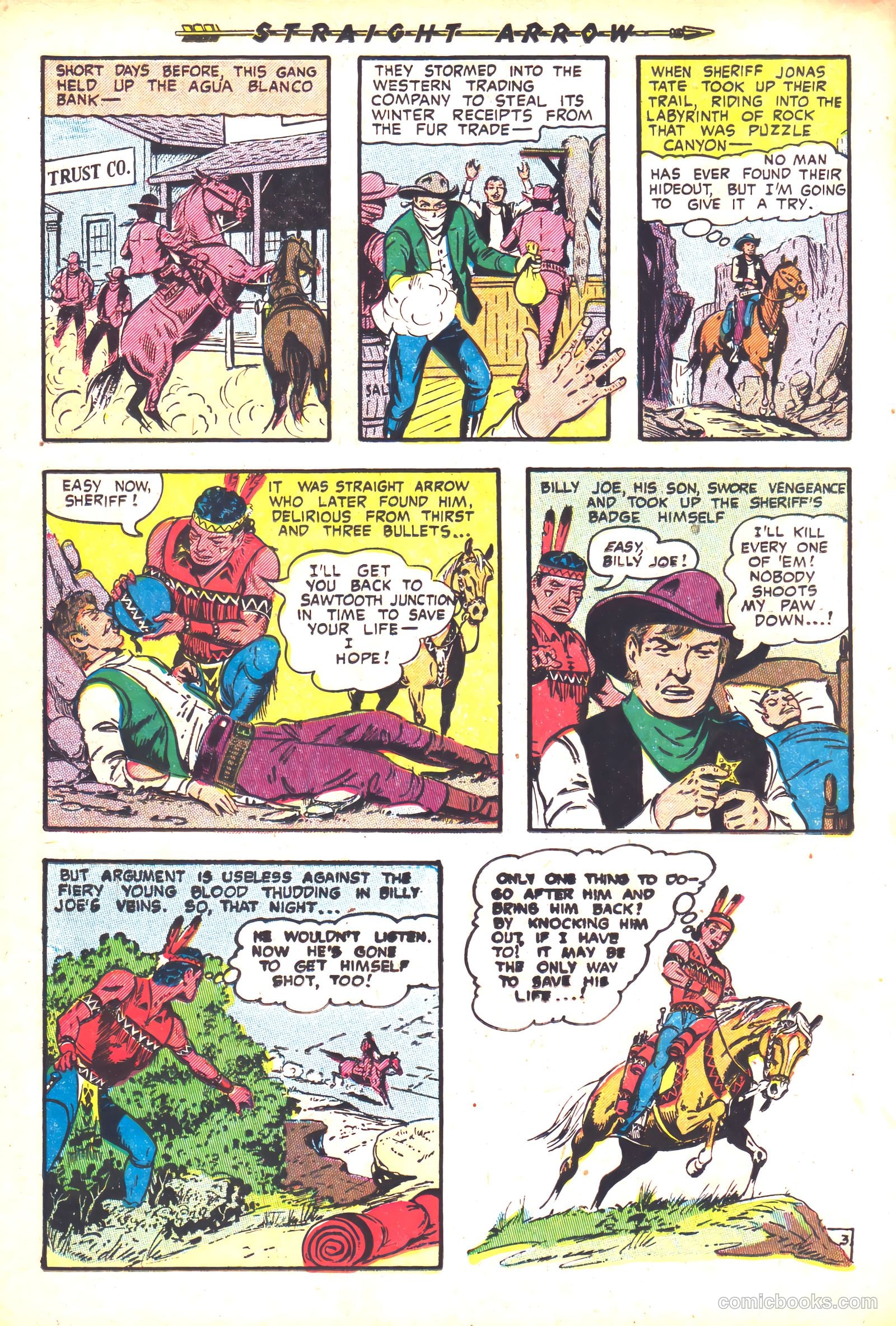 Straight Arrow #36 (1954) — page 14 of 36