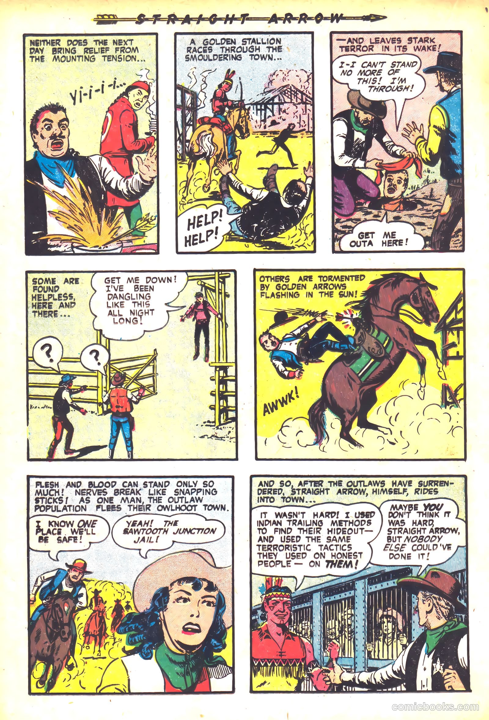 Straight Arrow #36 (1954) — page 18 of 36