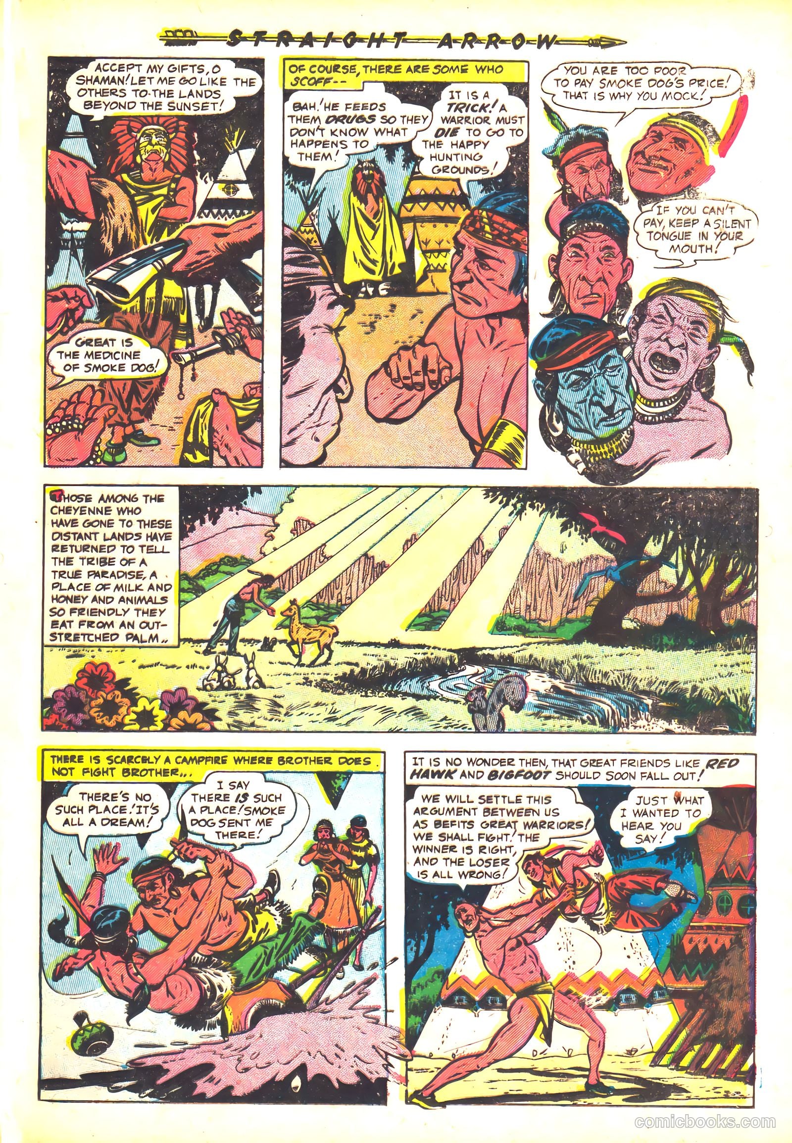 Straight Arrow #36 (1954) — page 21 of 36