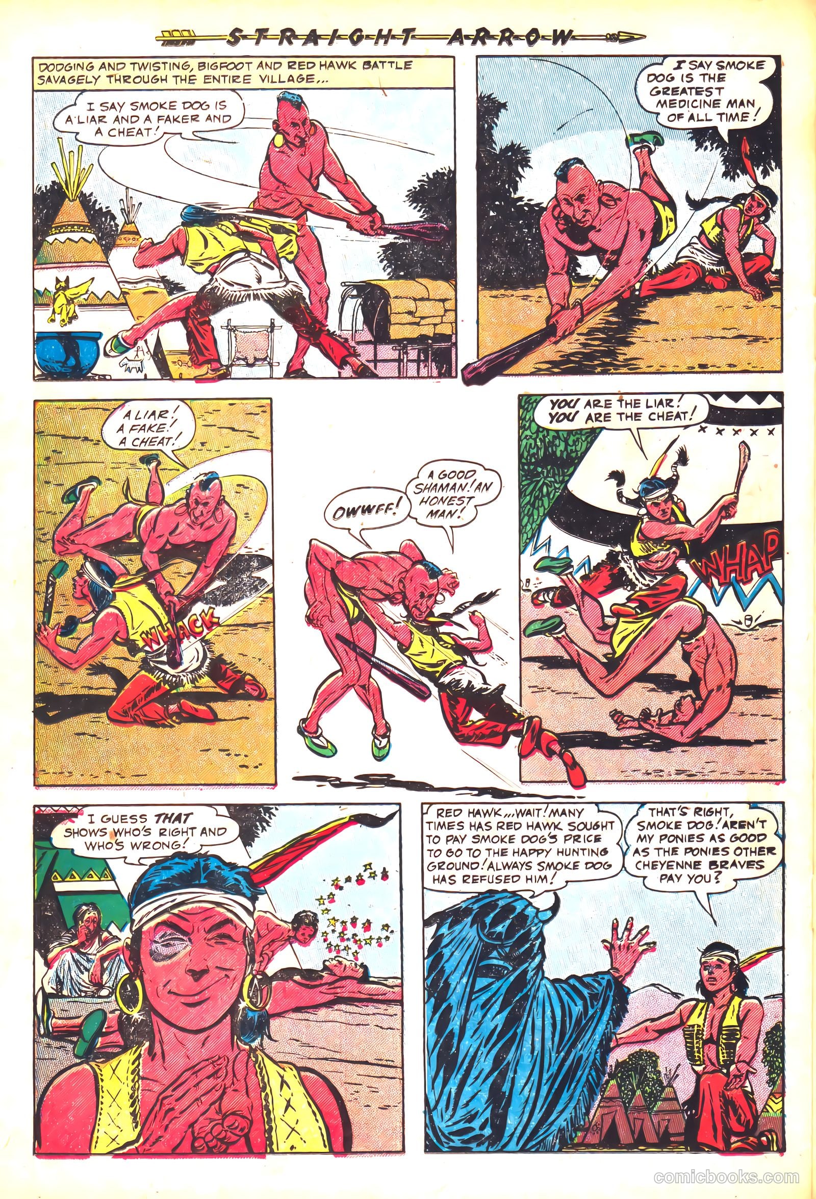 Straight Arrow #36 (1954) — page 22 of 36