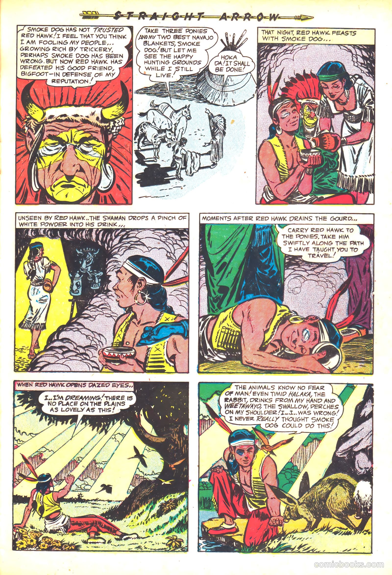 Straight Arrow #36 (1954) — page 23 of 36