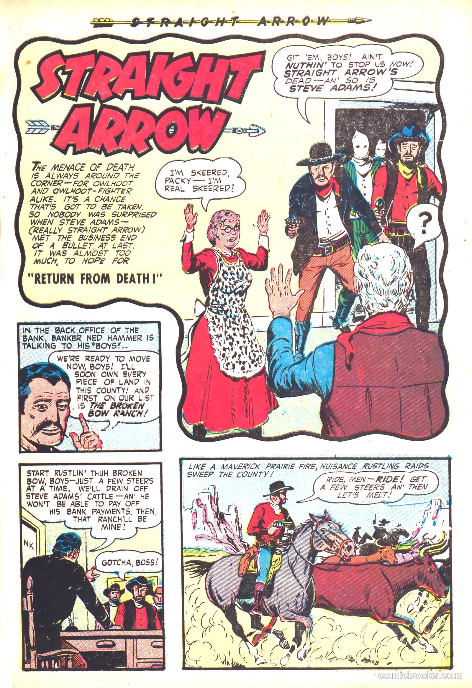 Straight Arrow #36 (1954) — page 27 of 36