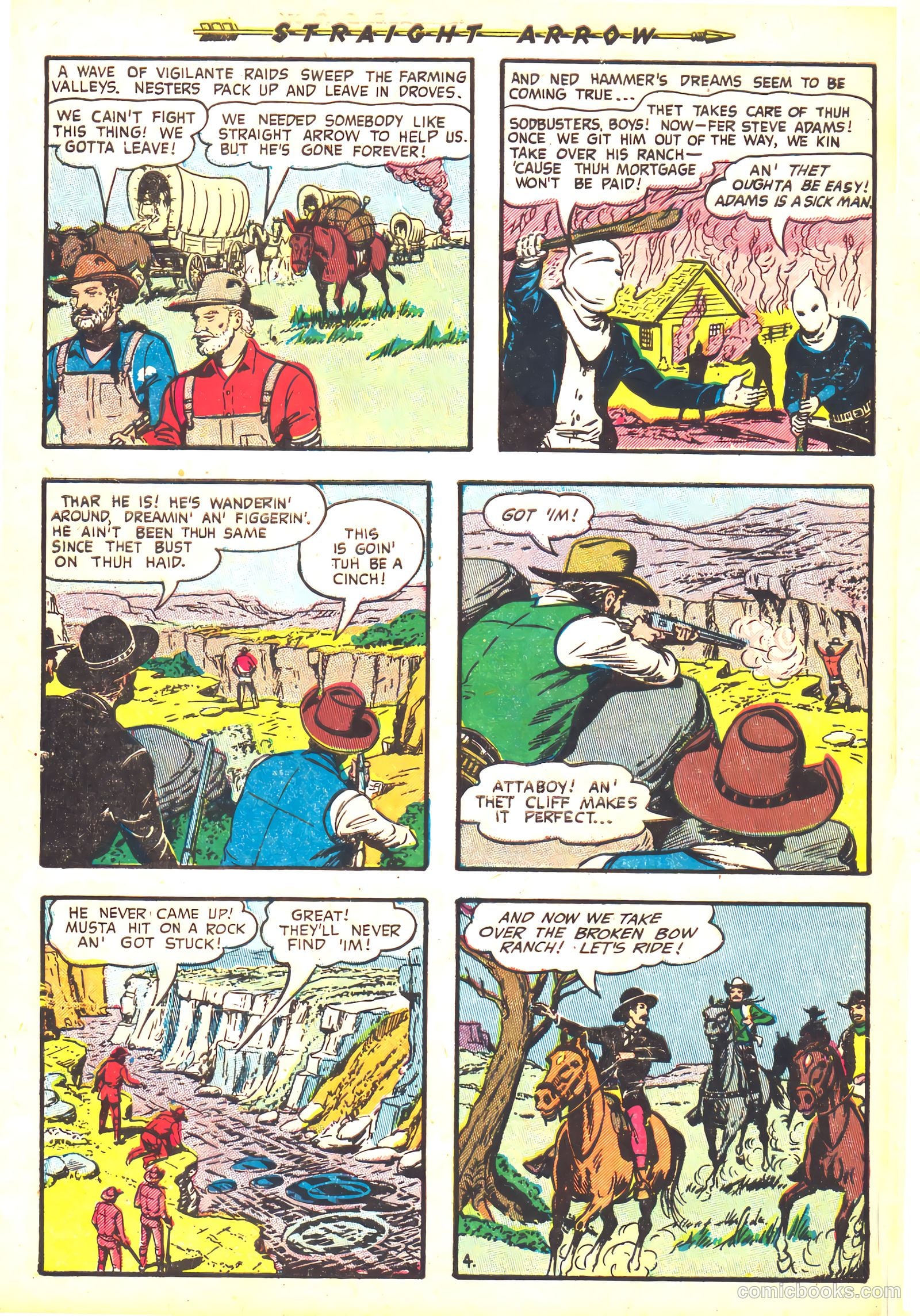 Straight Arrow #36 (1954) — page 30 of 36