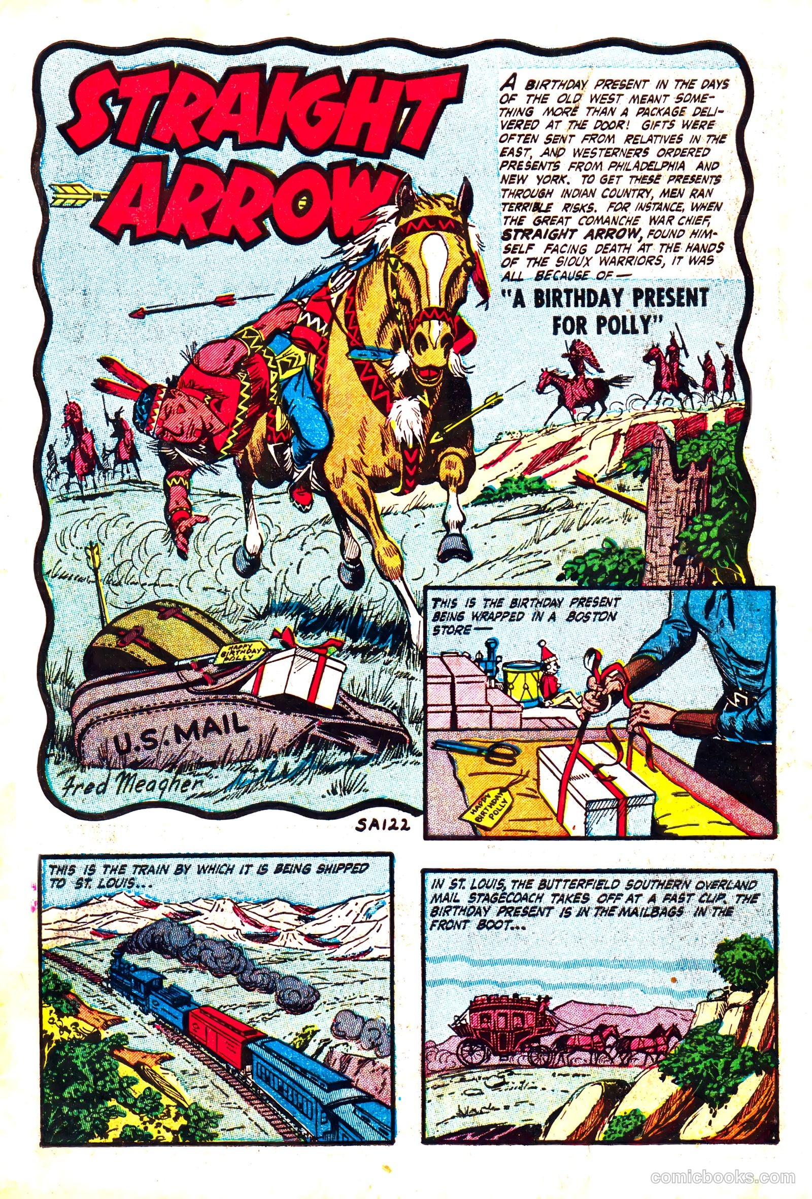 Straight Arrow #37 (1954) — page 3 of 36