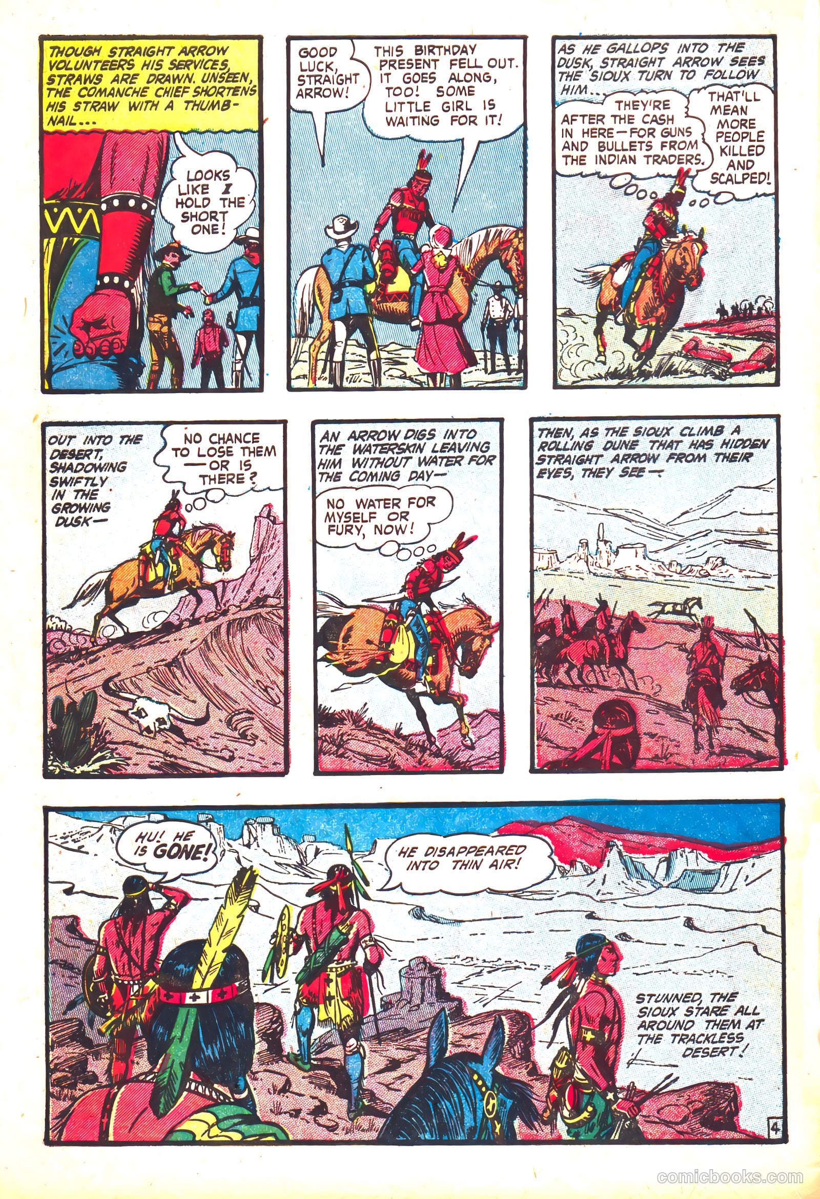 Straight Arrow #37 (1954) — page 6 of 36