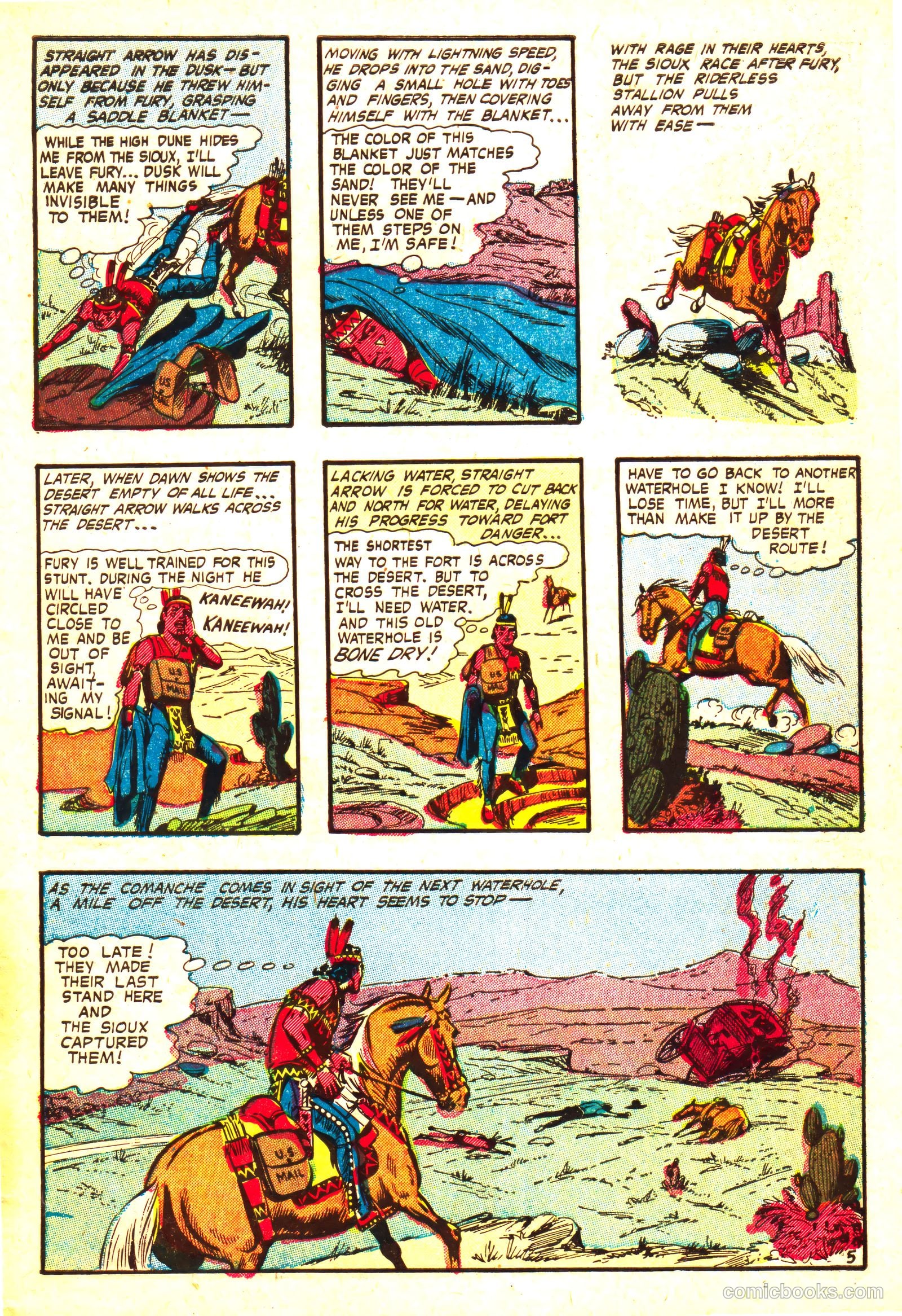Straight Arrow #37 (1954) — page 7 of 36