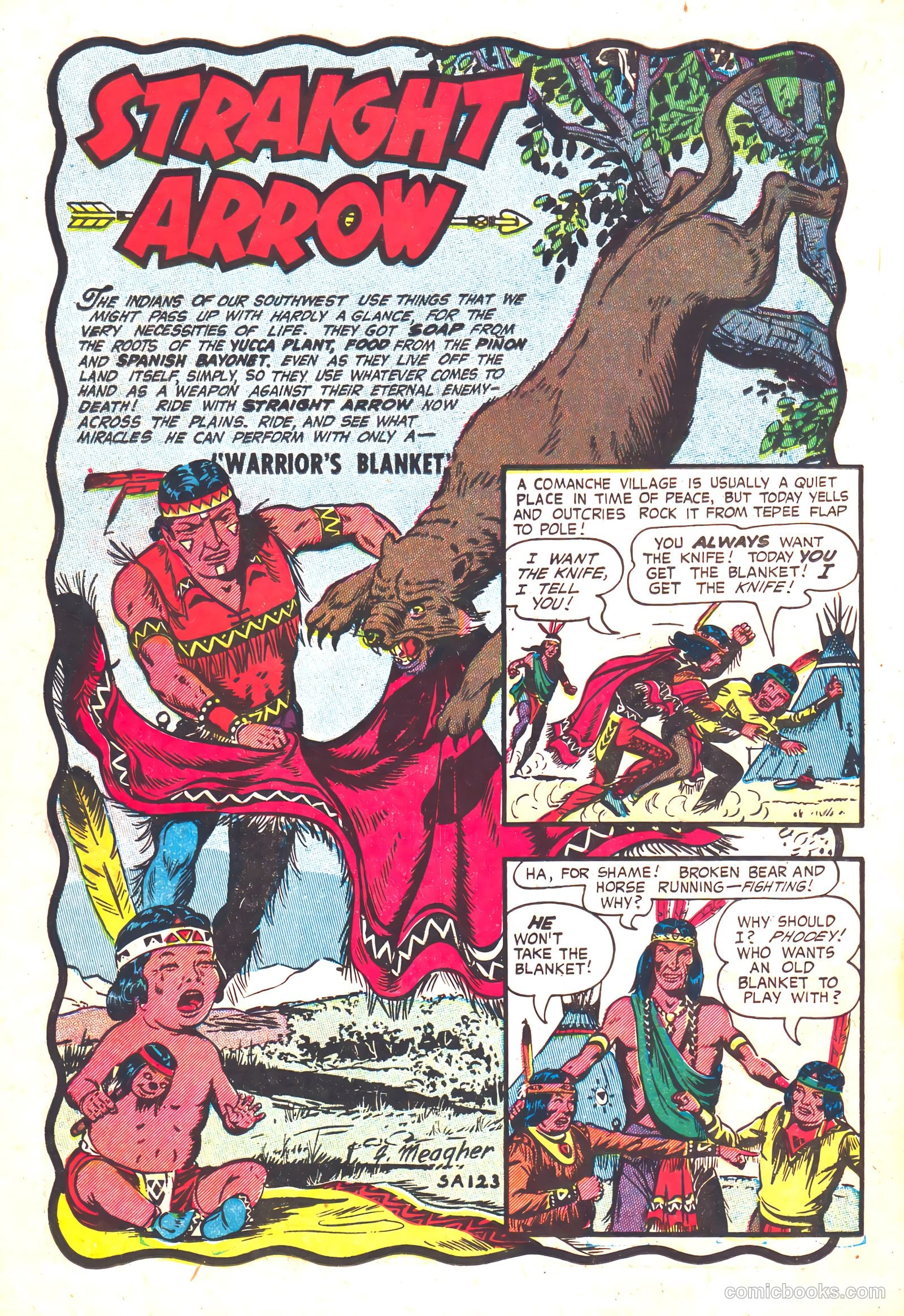 Straight Arrow #37 (1954) — page 18 of 36