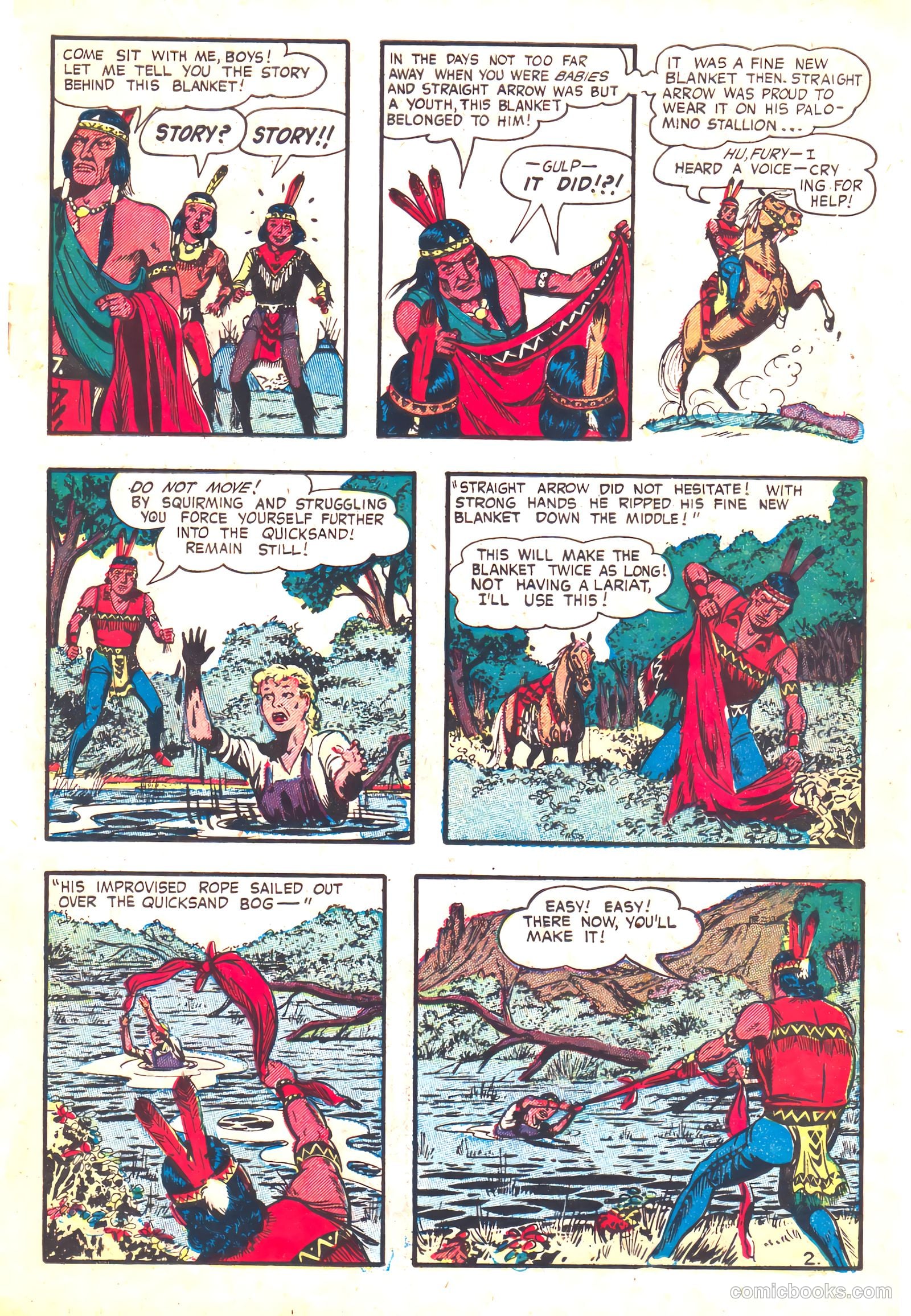 Straight Arrow #37 (1954) — page 19 of 36