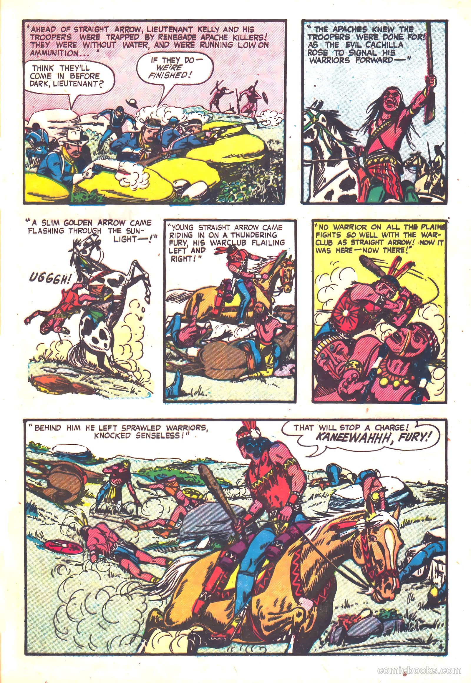 Straight Arrow #37 (1954) — page 21 of 36