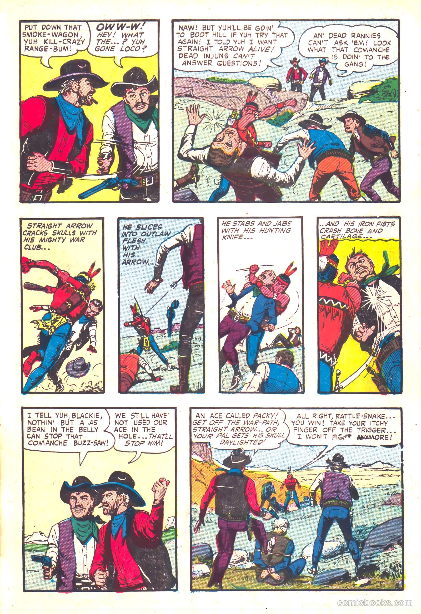 Straight Arrow #37 (1954) — page 27 of 36