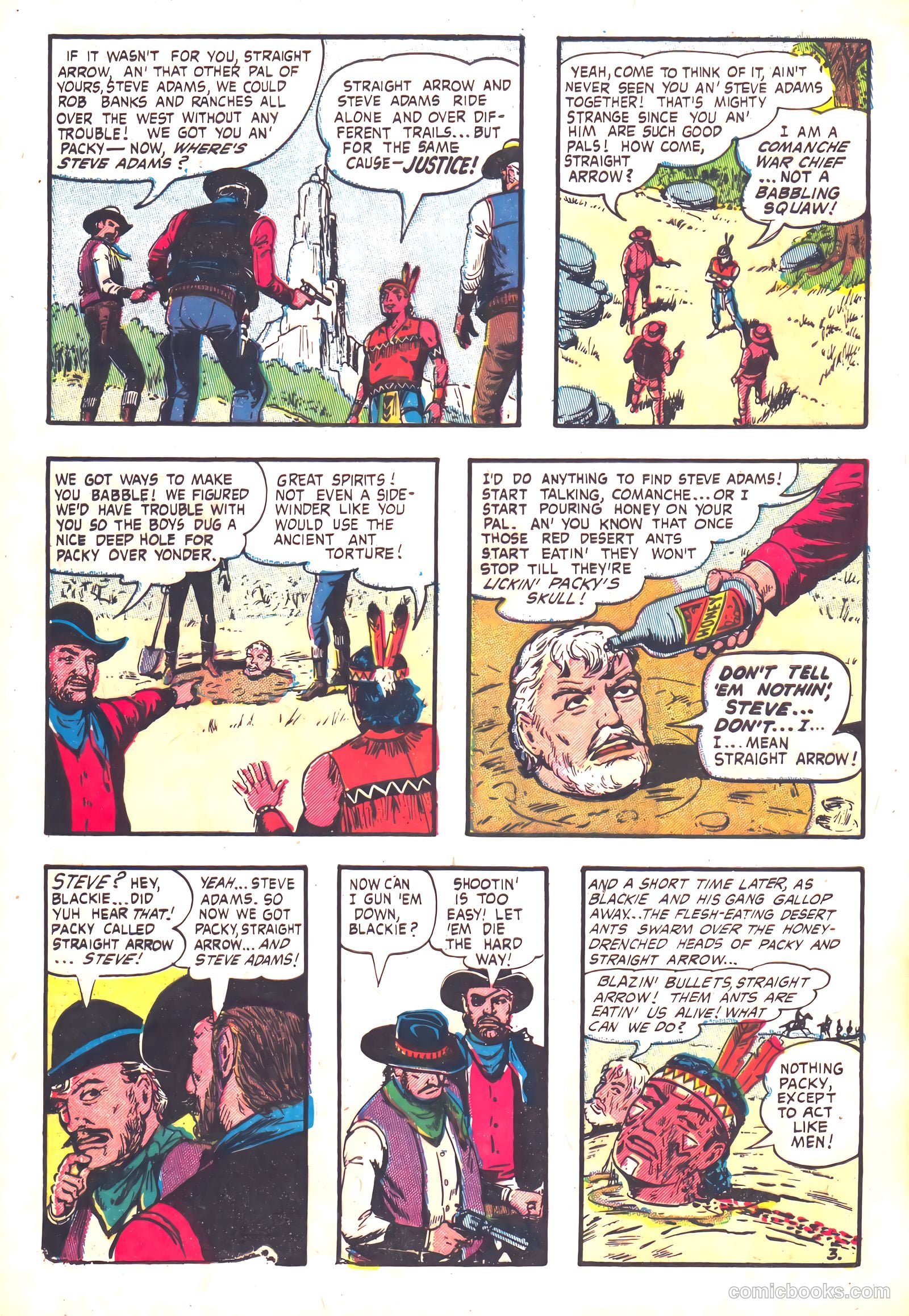 Straight Arrow #37 (1954) — page 28 of 36