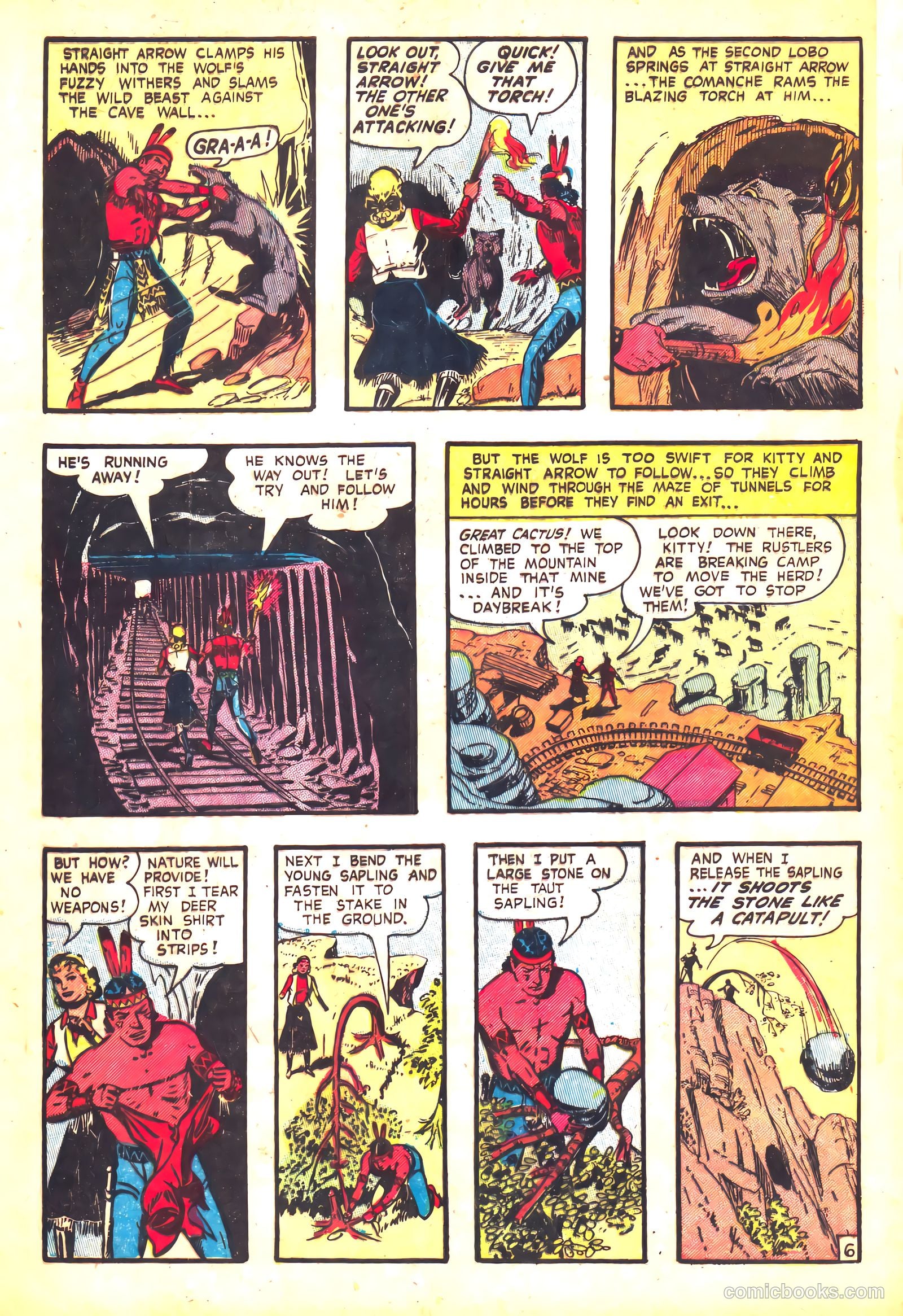 Straight Arrow #38 (1954) — page 8 of 36