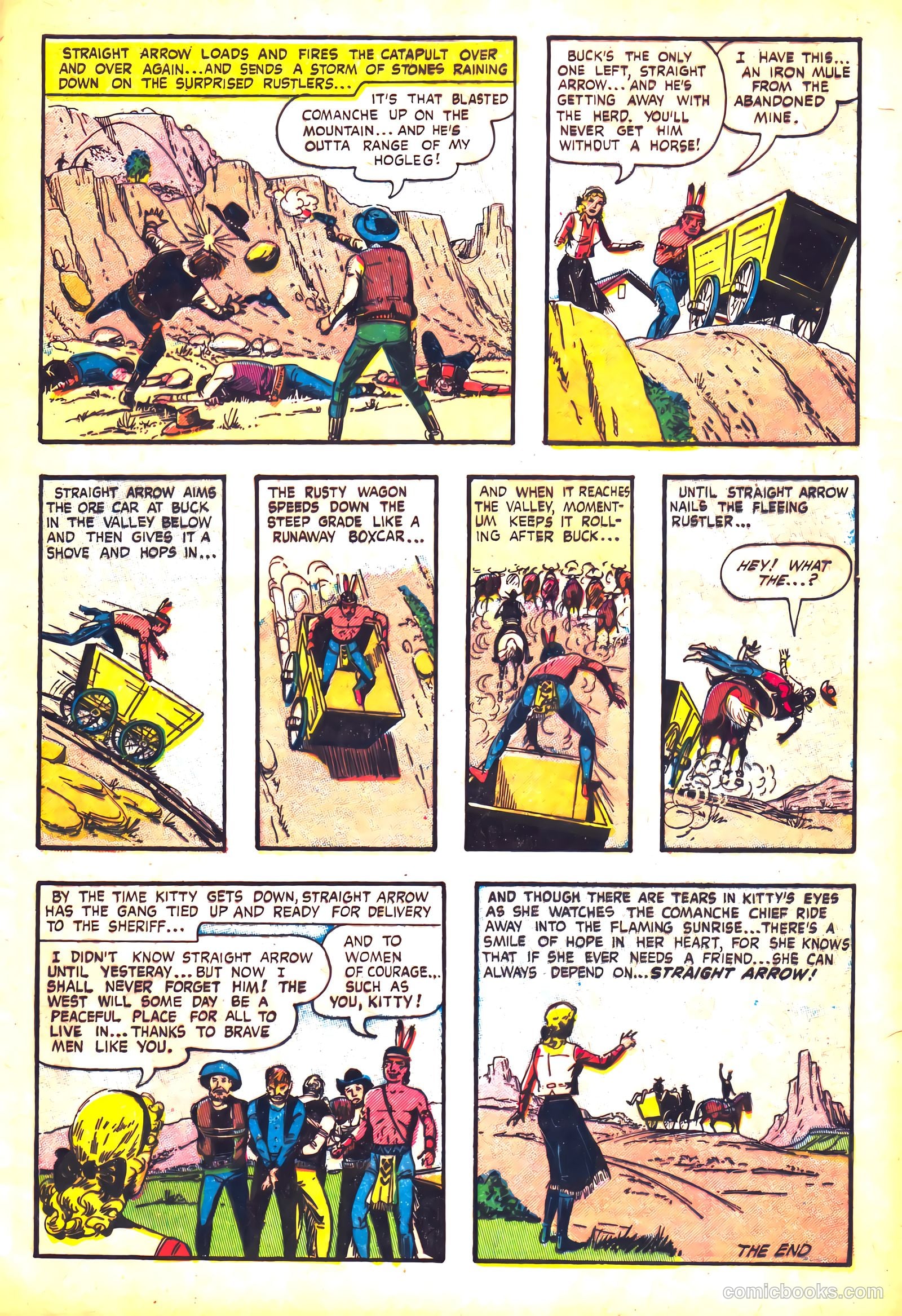 Straight Arrow #38 (1954) — page 9 of 36