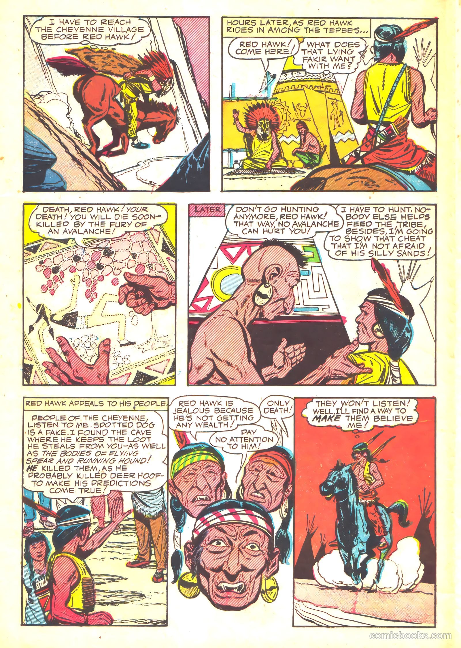 Straight Arrow #38 (1954) — page 22 of 36