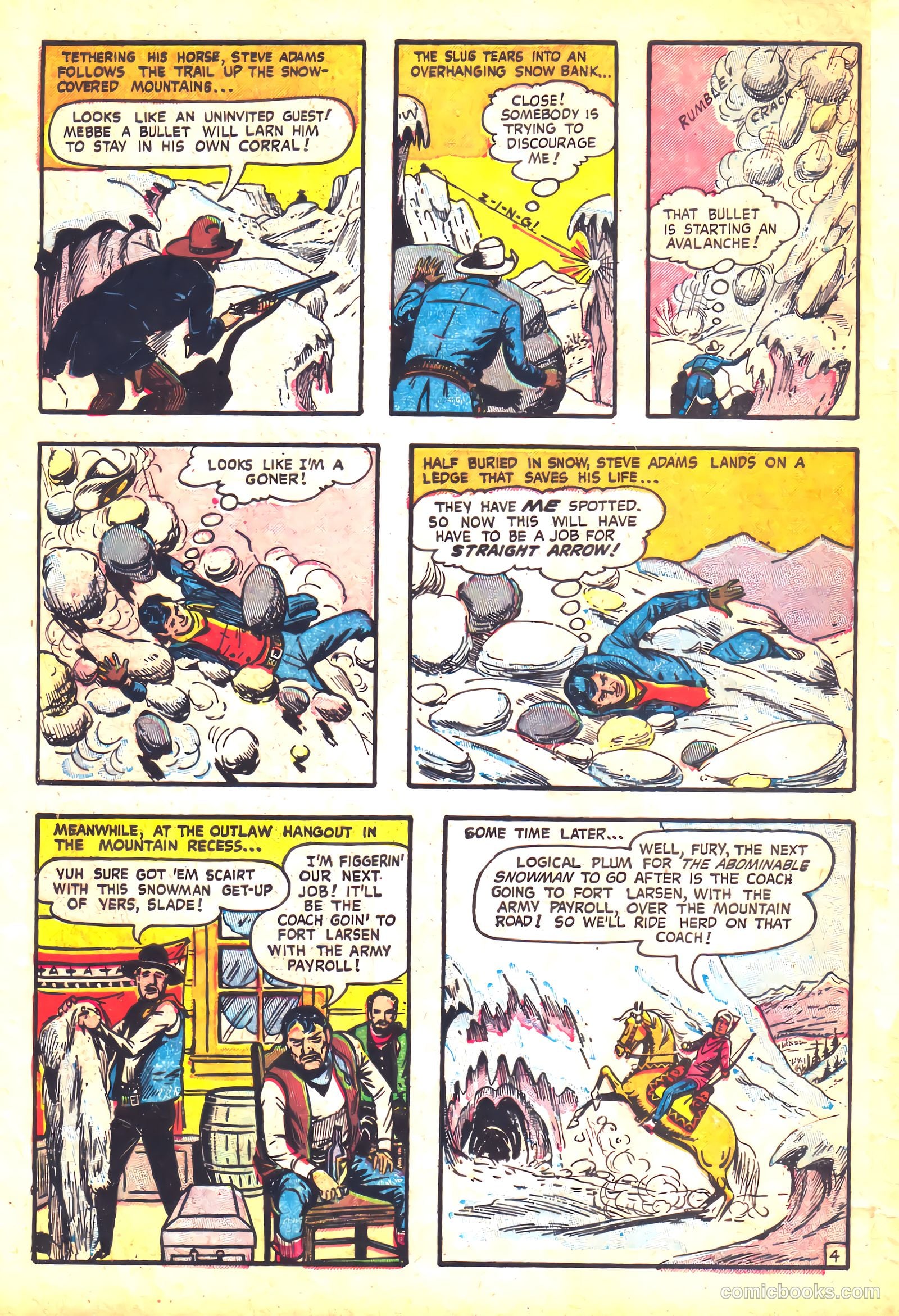 Straight Arrow #38 (1954) — page 30 of 36