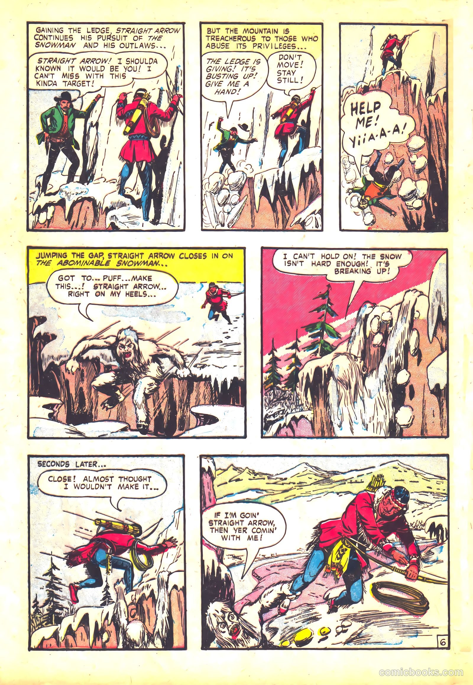 Straight Arrow #38 (1954) — page 32 of 36