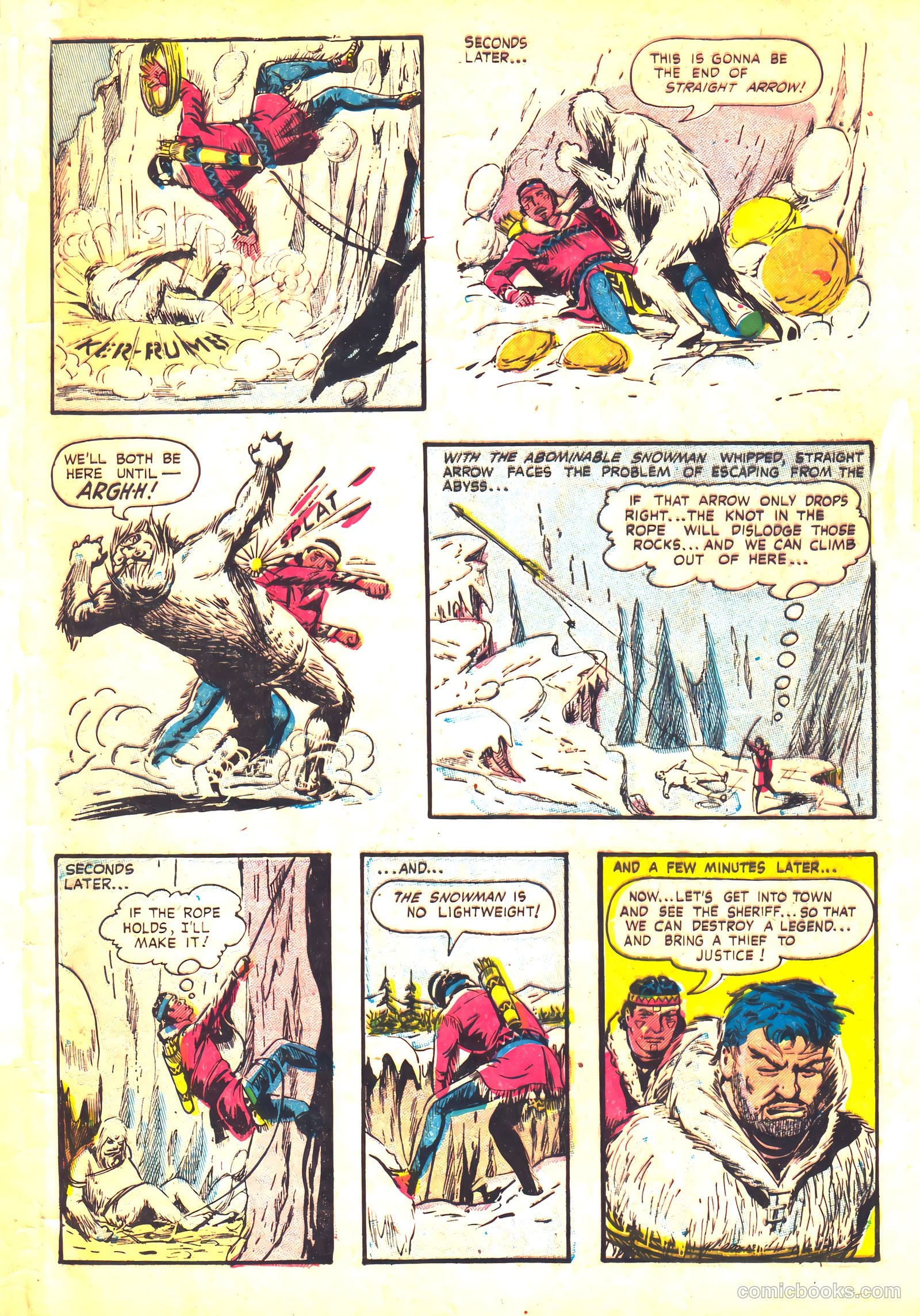 Straight Arrow #38 (1954) — page 33 of 36