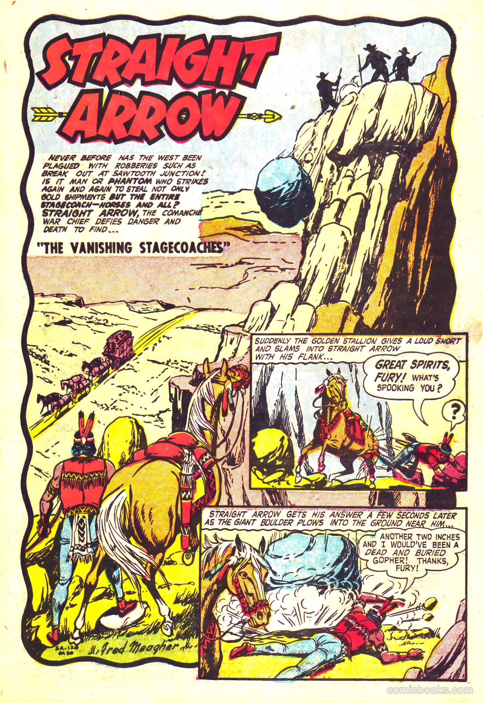 Straight Arrow #39 (1954) — page 3 of 36