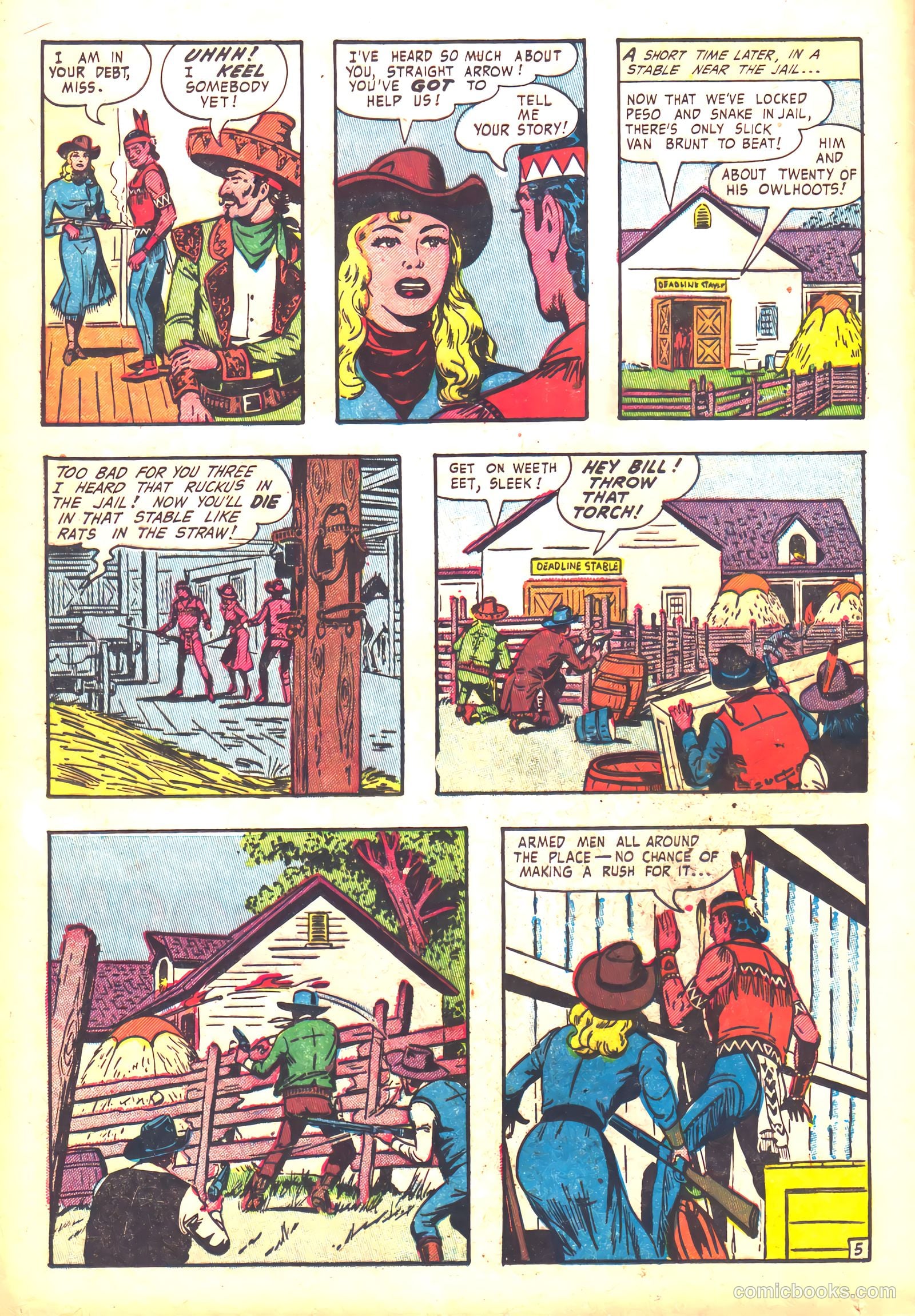 Straight Arrow #39 (1954) — page 16 of 36