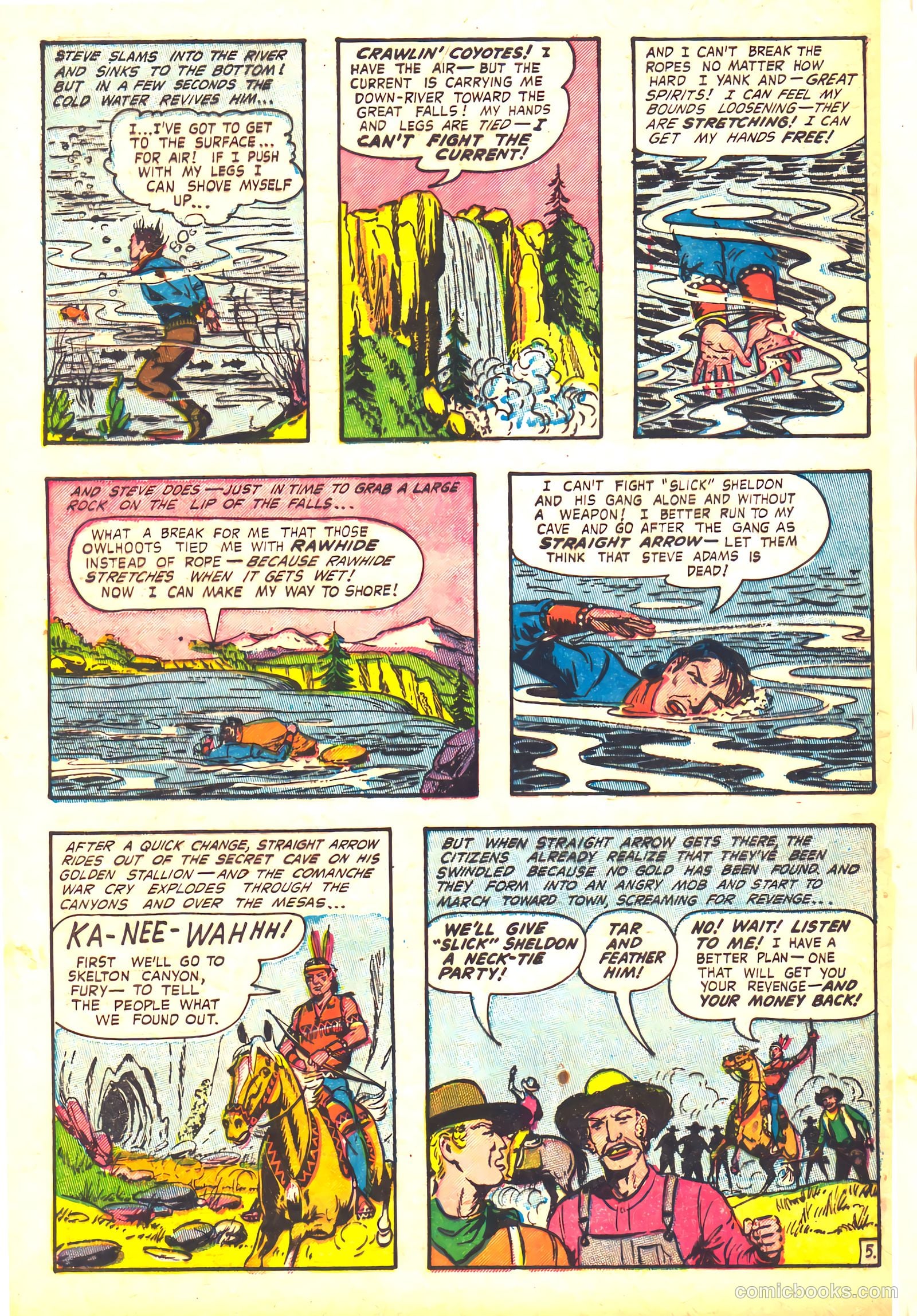 Straight Arrow #39 (1954) — page 32 of 36