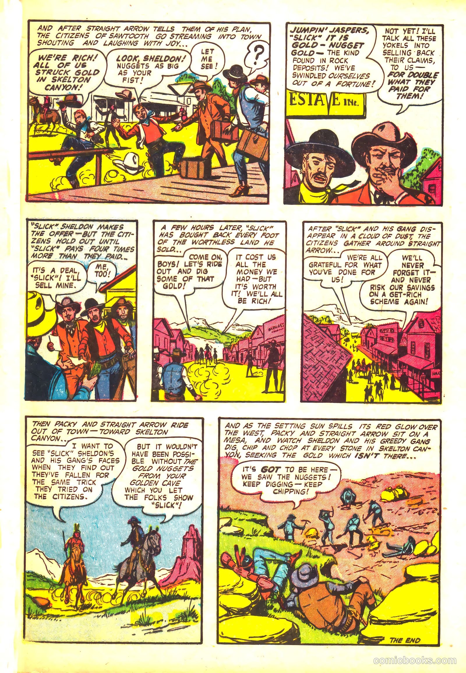 Straight Arrow #39 (1954) — page 33 of 36