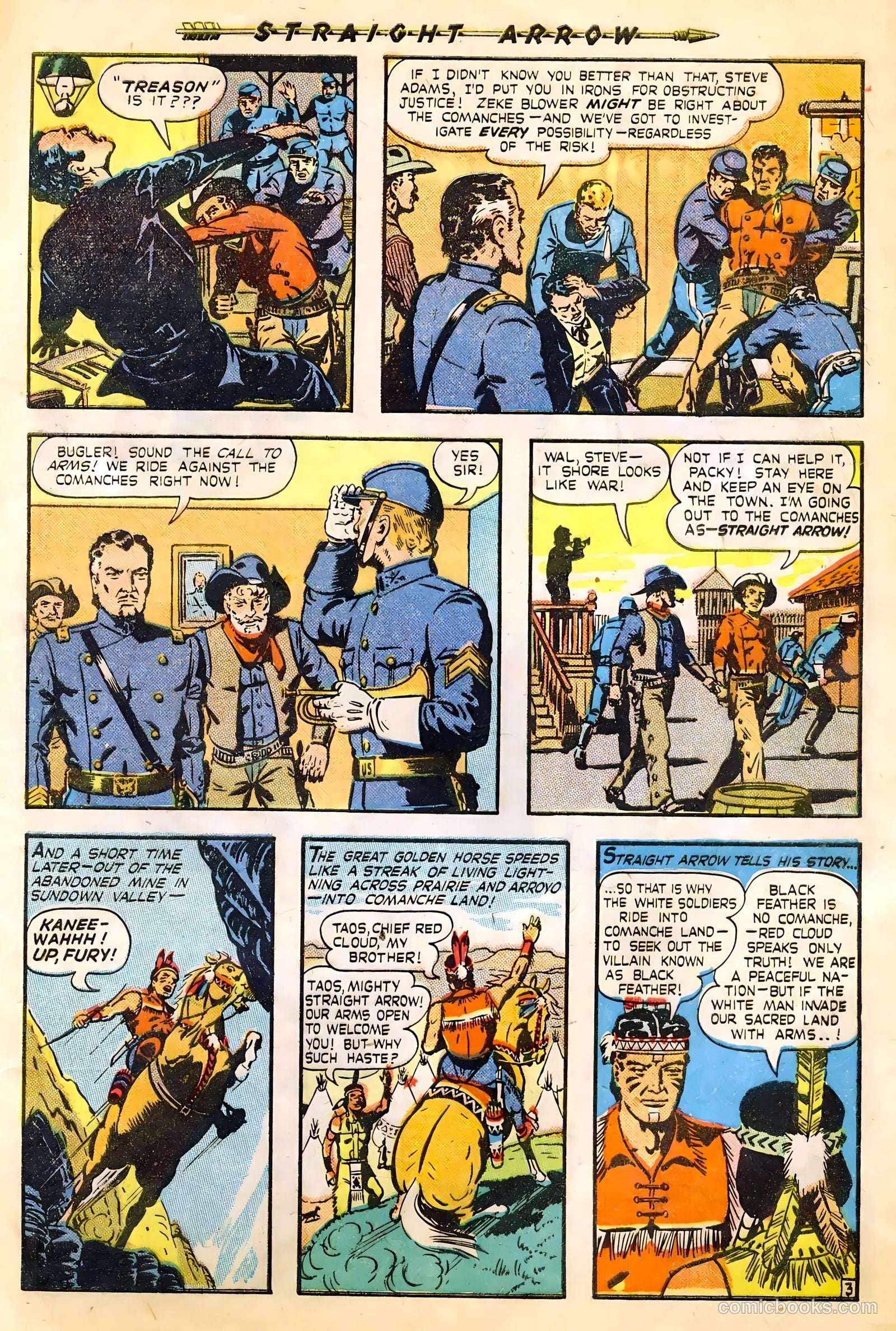 Straight Arrow #4 (1950) — page 5 of 36
