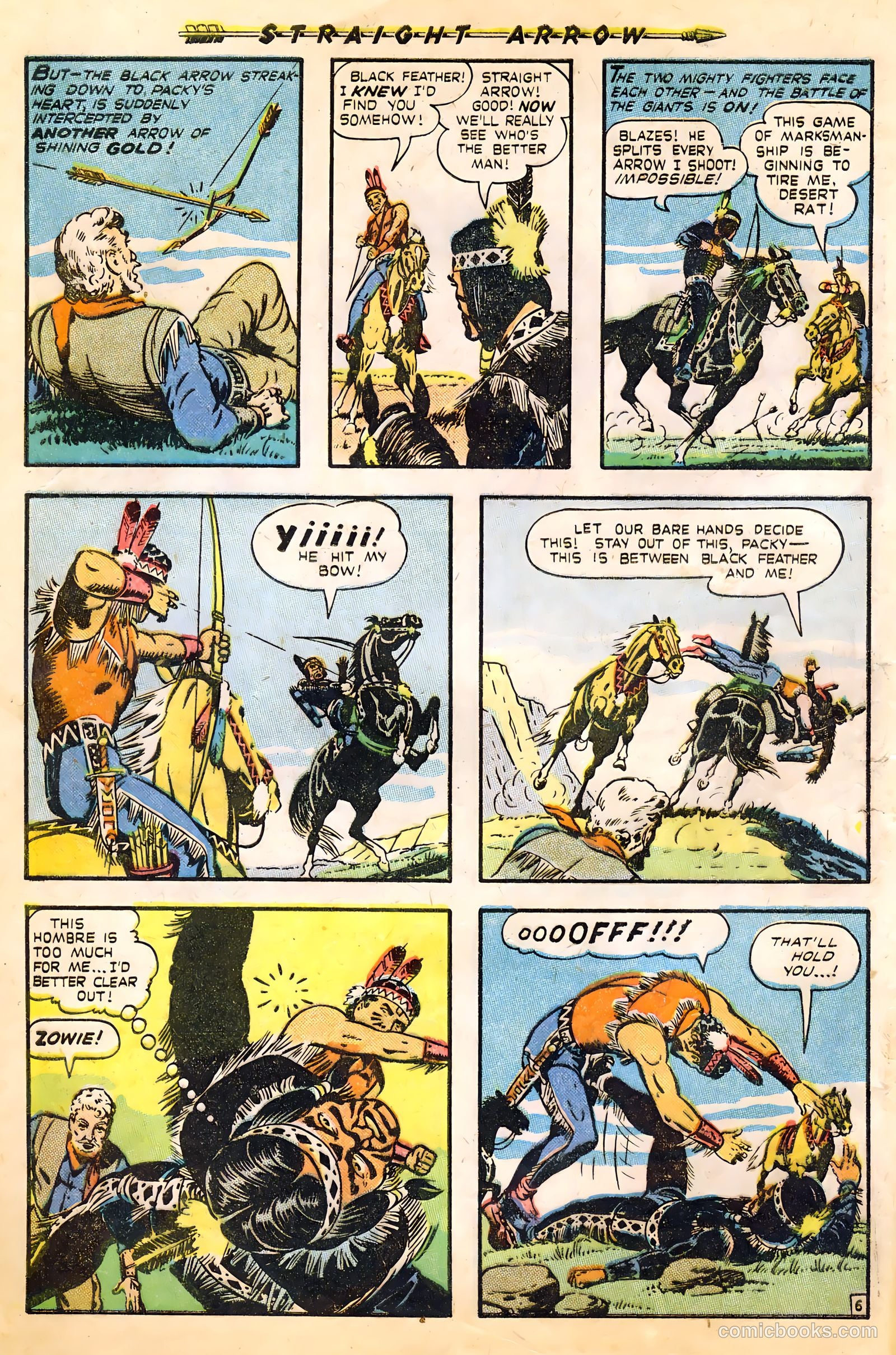 Straight Arrow #4 (1950) — page 8 of 36
