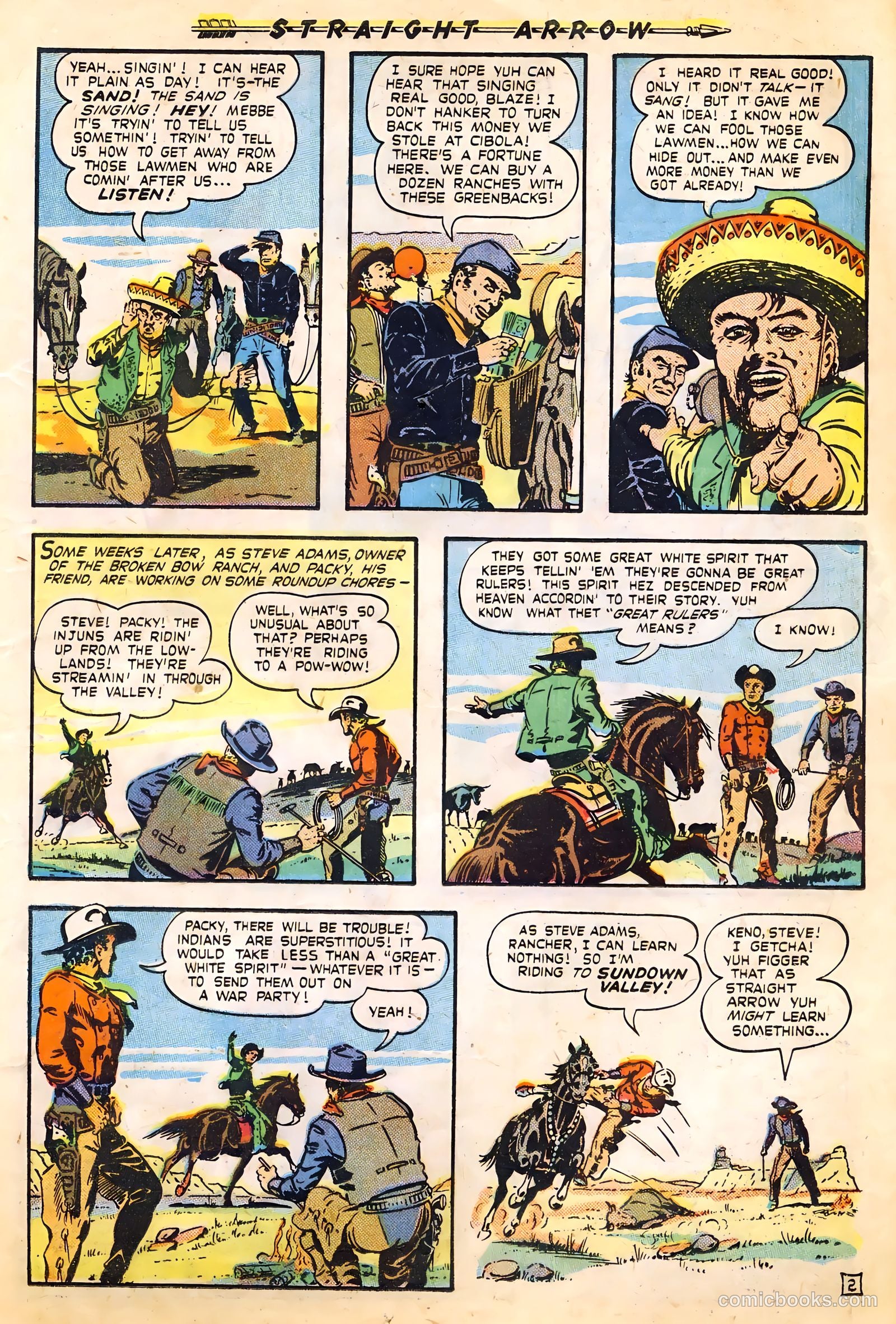 Straight Arrow #4 (1950) — page 11 of 36