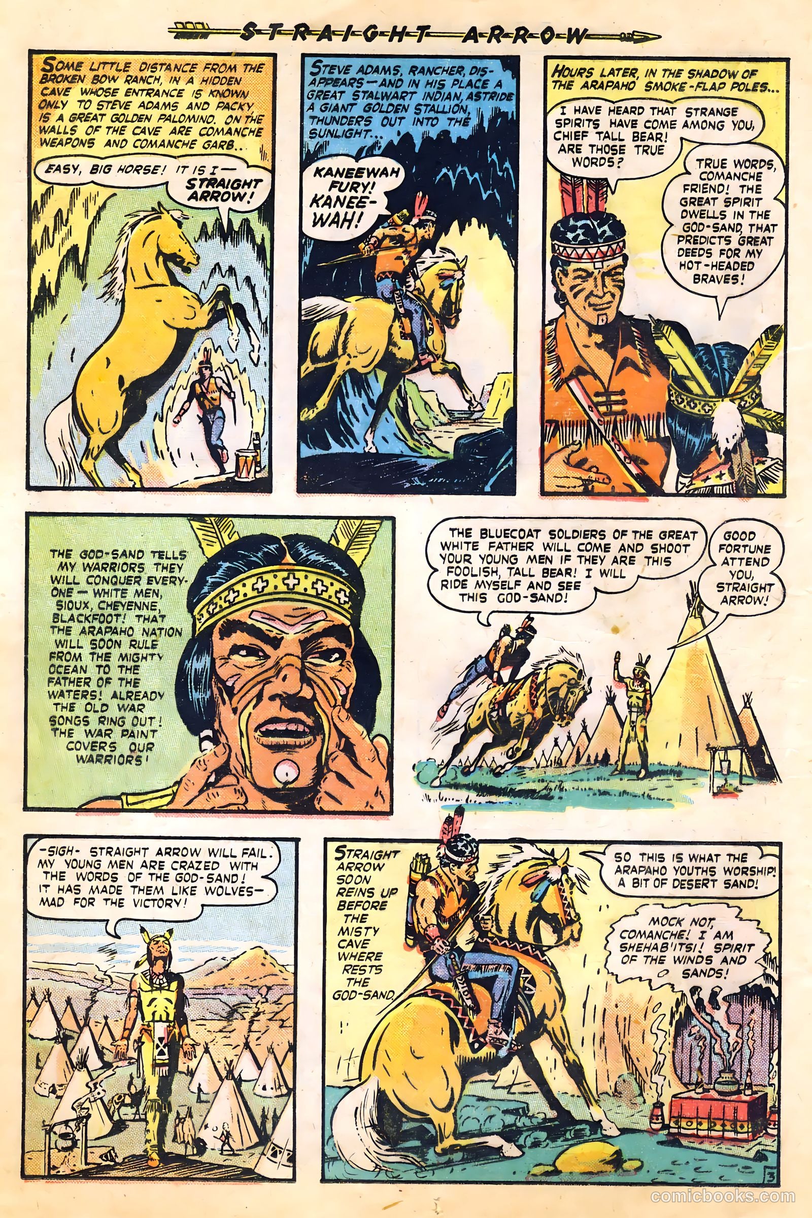Straight Arrow #4 (1950) — page 12 of 36