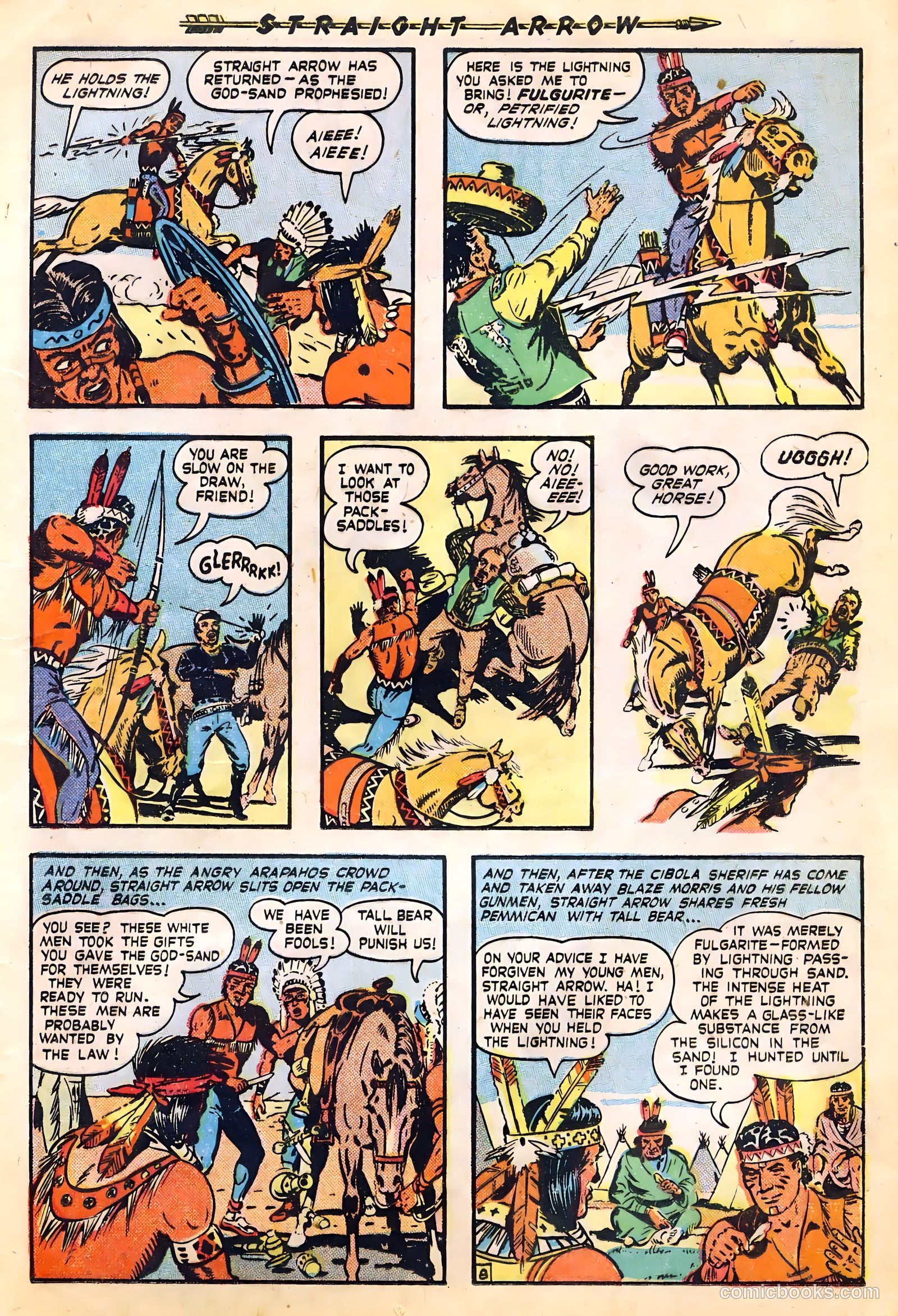 Straight Arrow #4 (1950) — page 17 of 36