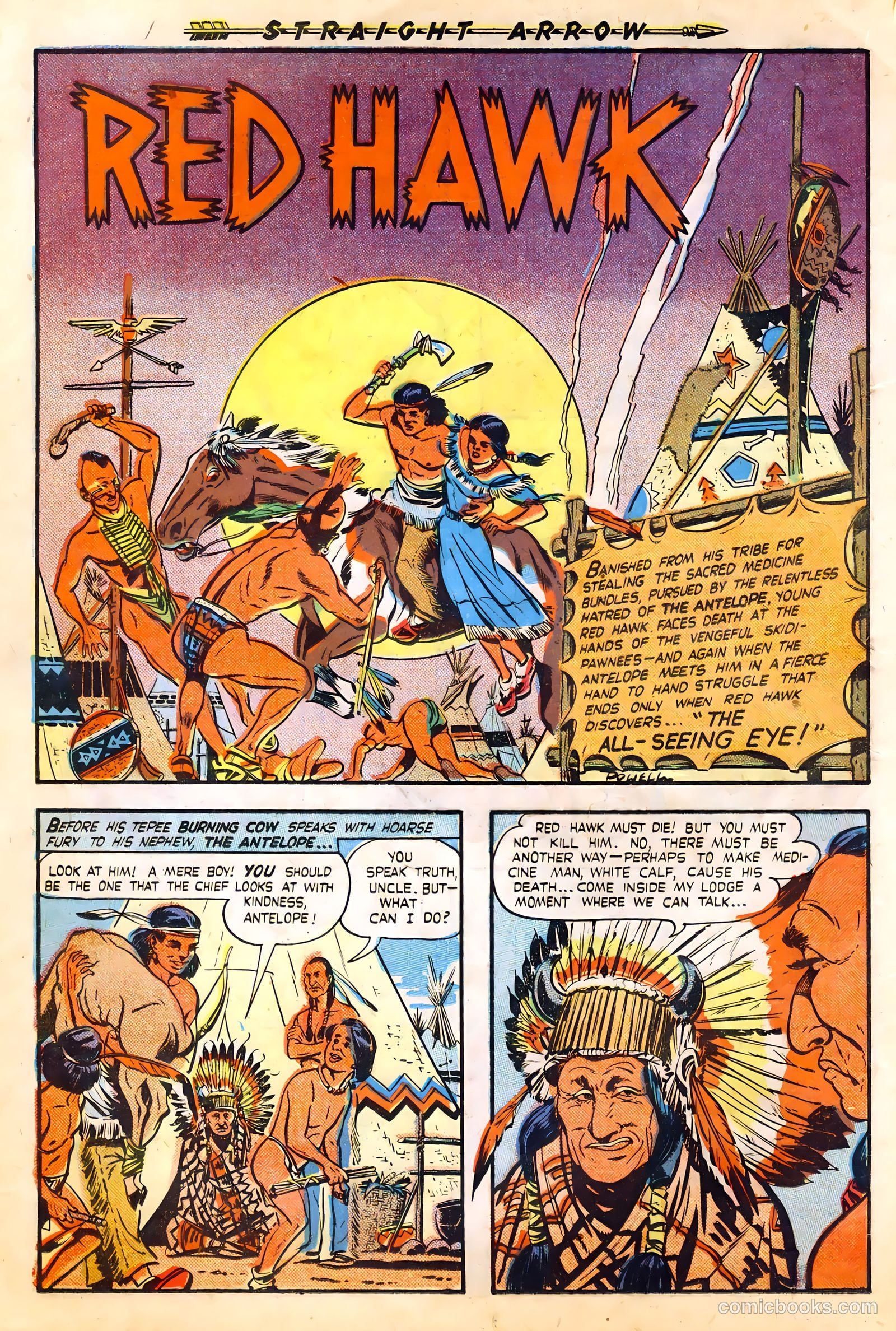 Straight Arrow #4 (1950) — page 18 of 36